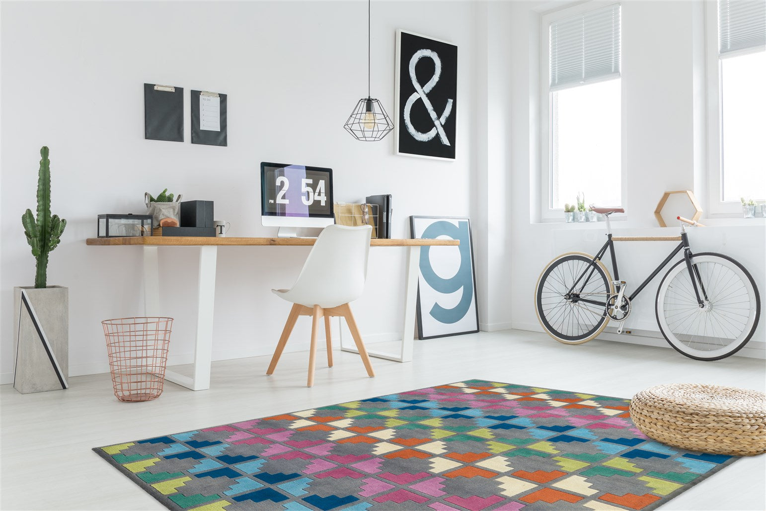 kayoom-cristal-8019-designer-wollteppich-handgewebte-kurzflor-qualit-t image 2