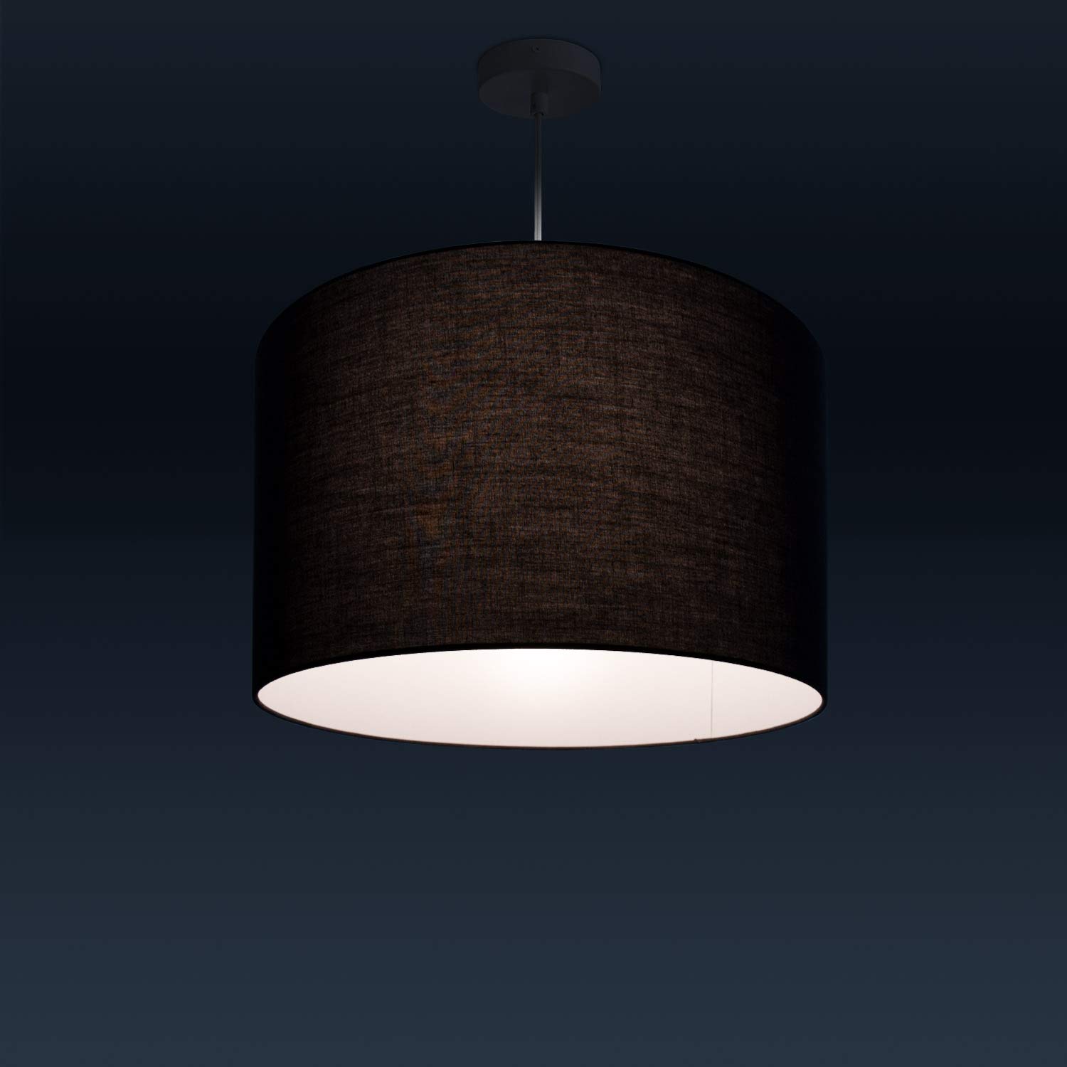 paco-home-pendelleuchte-stoffschirm-e27-38-cm-schwarz-wei image 2