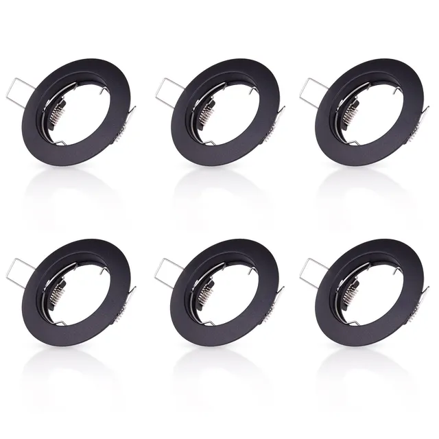 paco-home-einbaustrahler-6er-set-gu10-fassung-deckenstrahler-aluminium-schwarz-o image 1