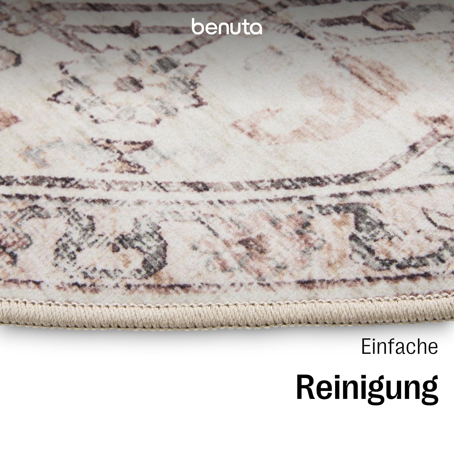 benuta-basic-george-teppich-120-cm-rund-creme-taupe-vintage-waschbar image 5
