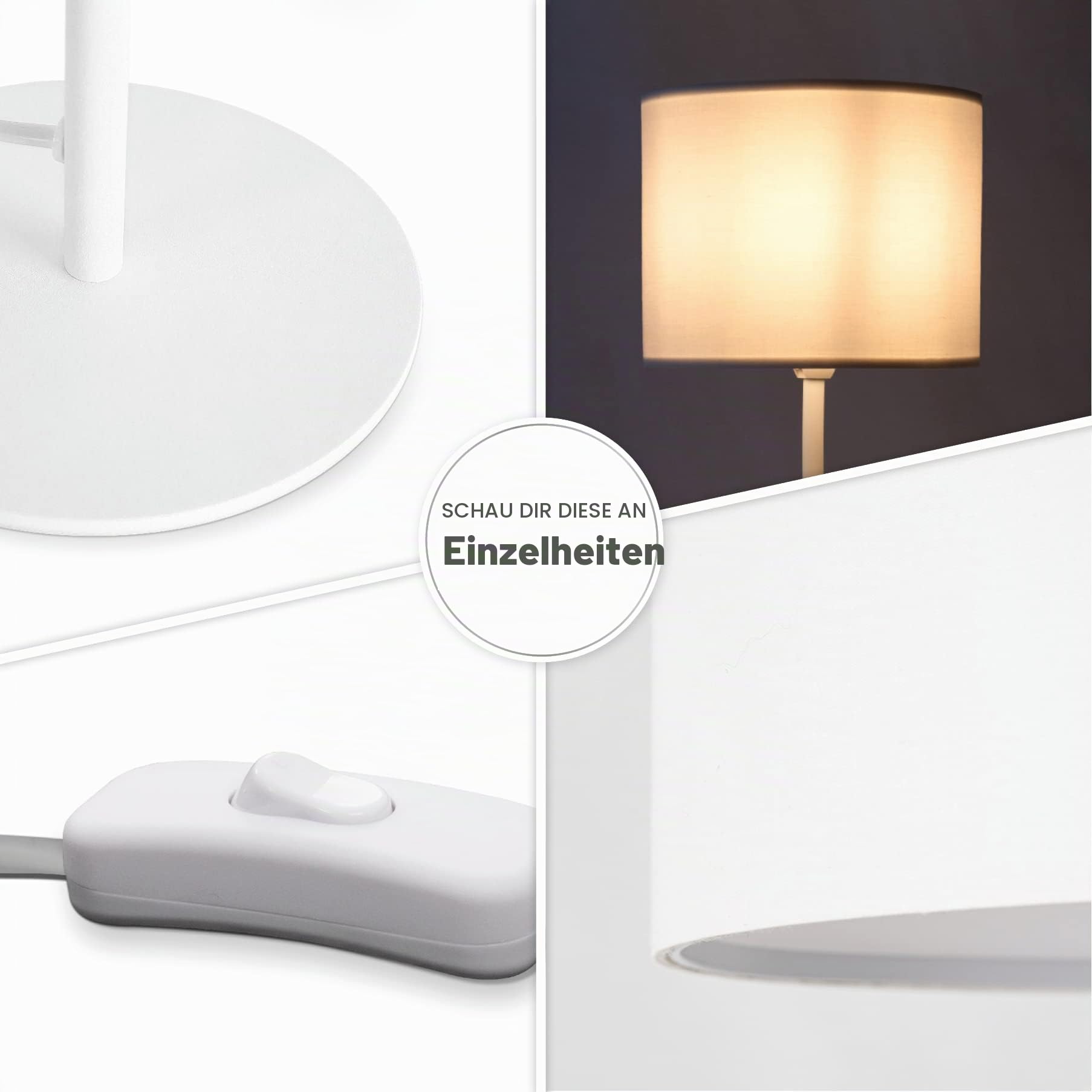 paco-home-tischlampe-e14-uni-stoffschirm-nachttischlampe image 5