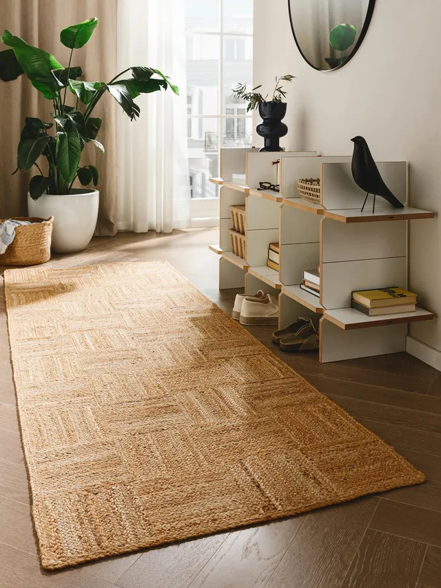 benuta-pure-jute-teppich-jutta-natur-70x200-cm-handgewebter-wohnzimmerteppich-bo image 1