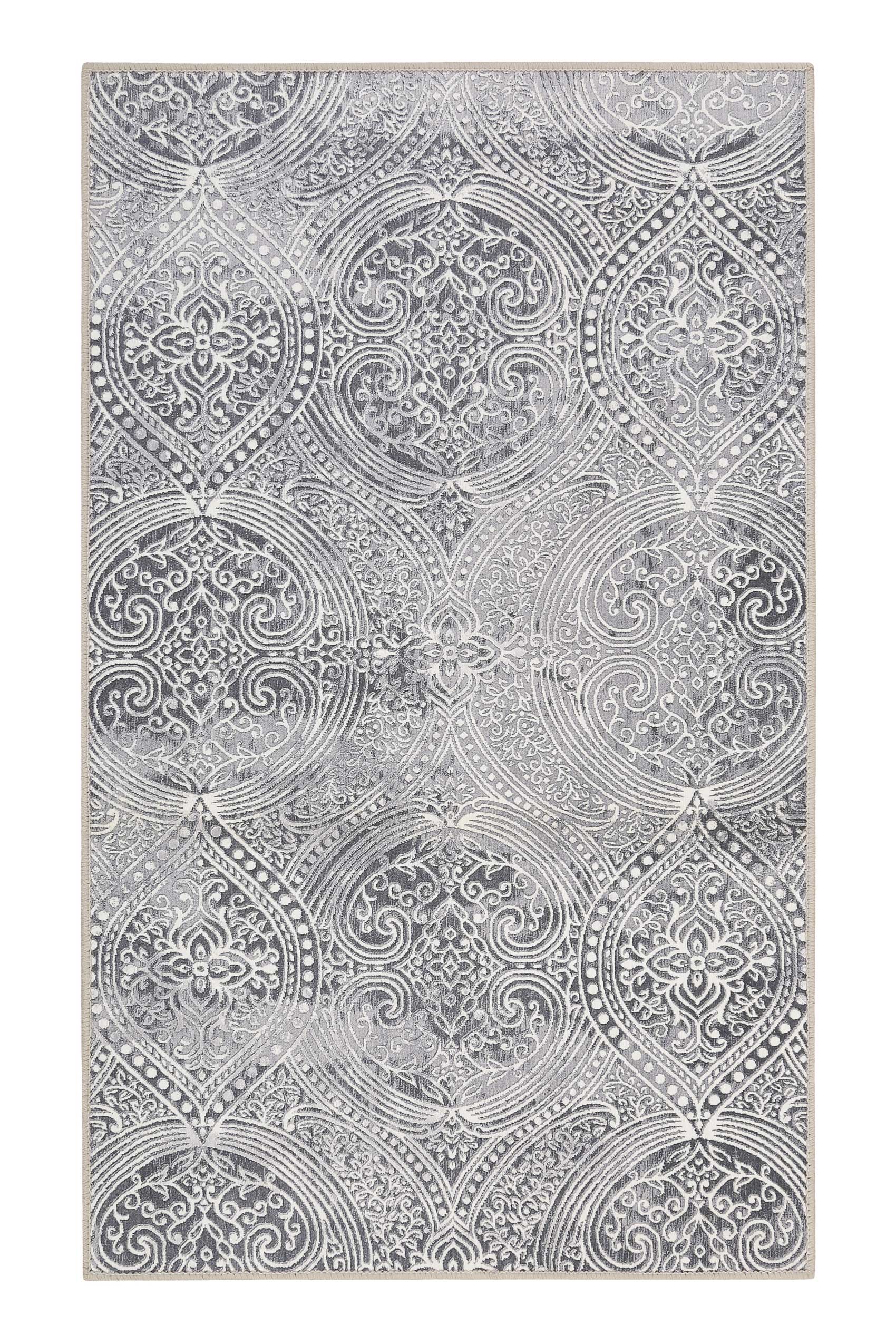 weconhome-louis-badteppich-grau-vintage-gewebt image 1