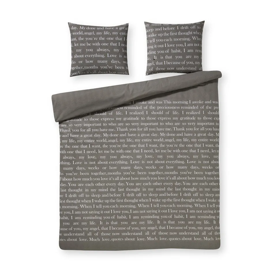 kayoom-bettw-sche-baro-125-grau-135x200-cm image 1