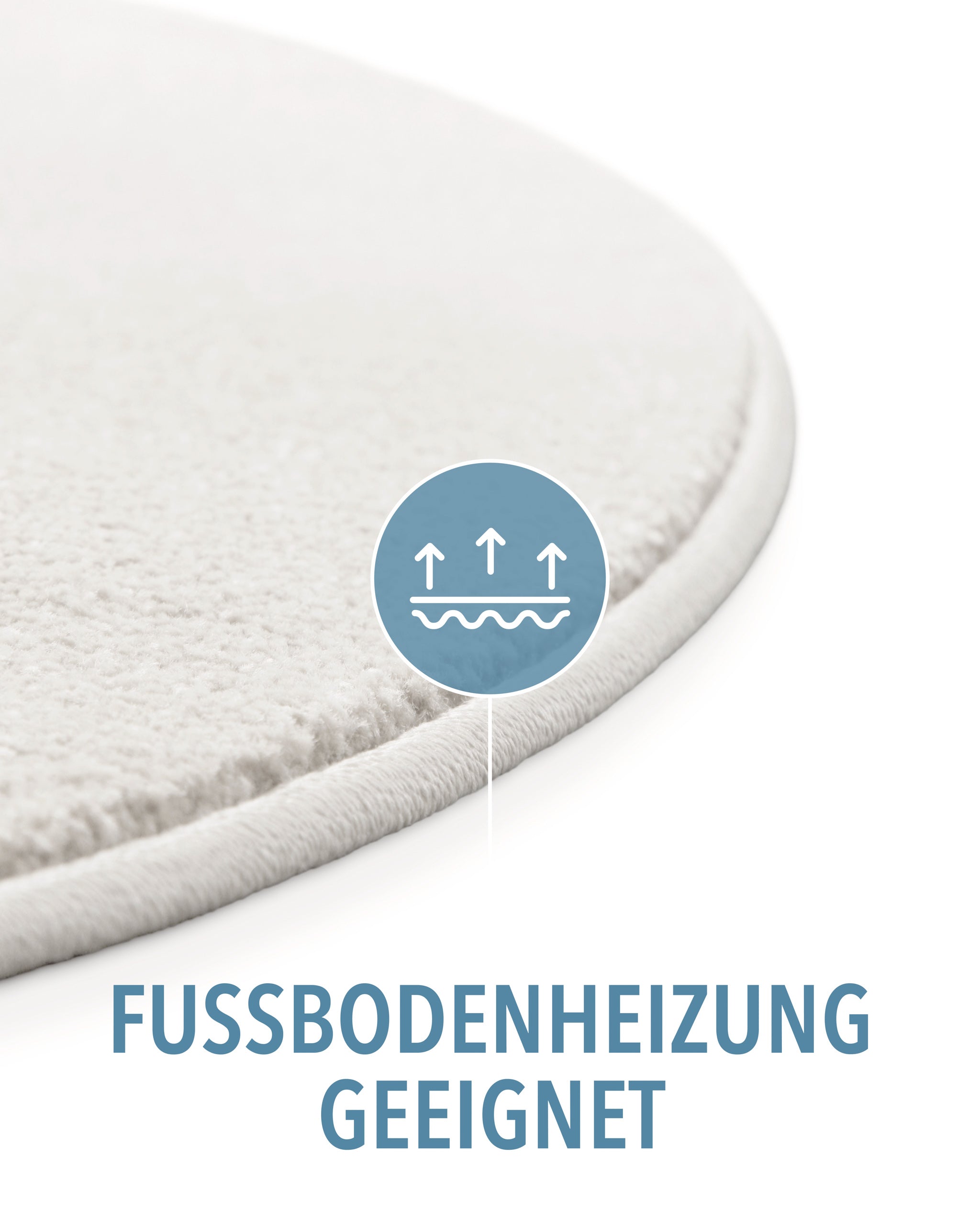 homie-living-montepulciano-kurzflorteppich-rund-creme-wei-15-mm image 5