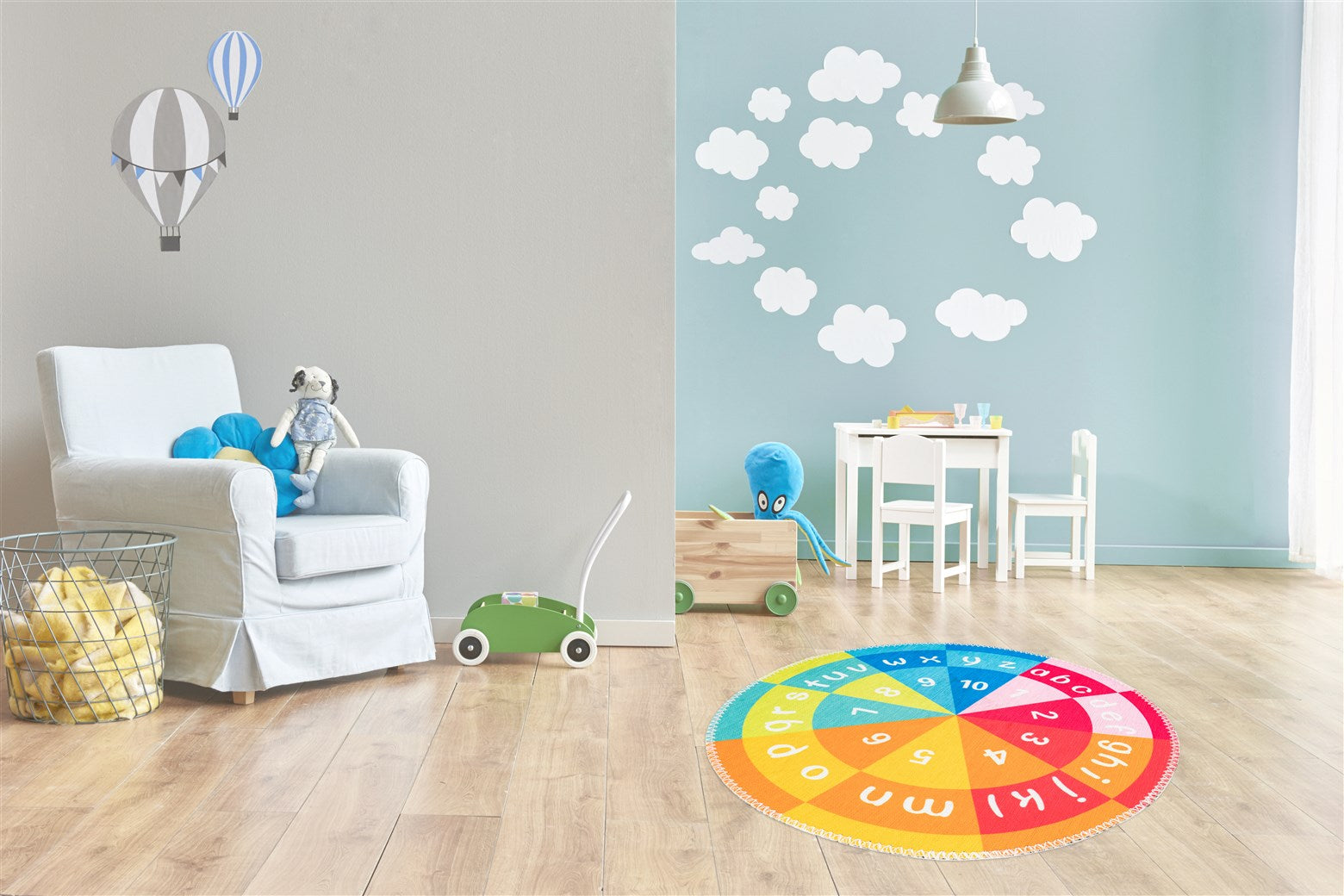 kayoom-kinderteppich-coco-325-bunt-fantasievoll-weiche-haptik image 2
