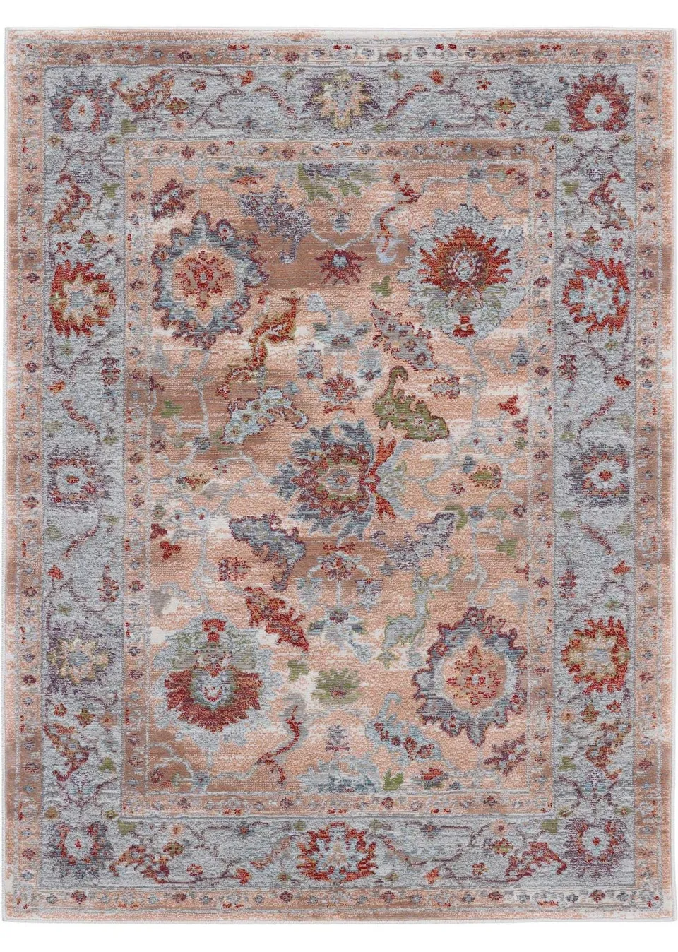 carpetfine-amaya-vintage-teppich-beige-120x170-cm image 1