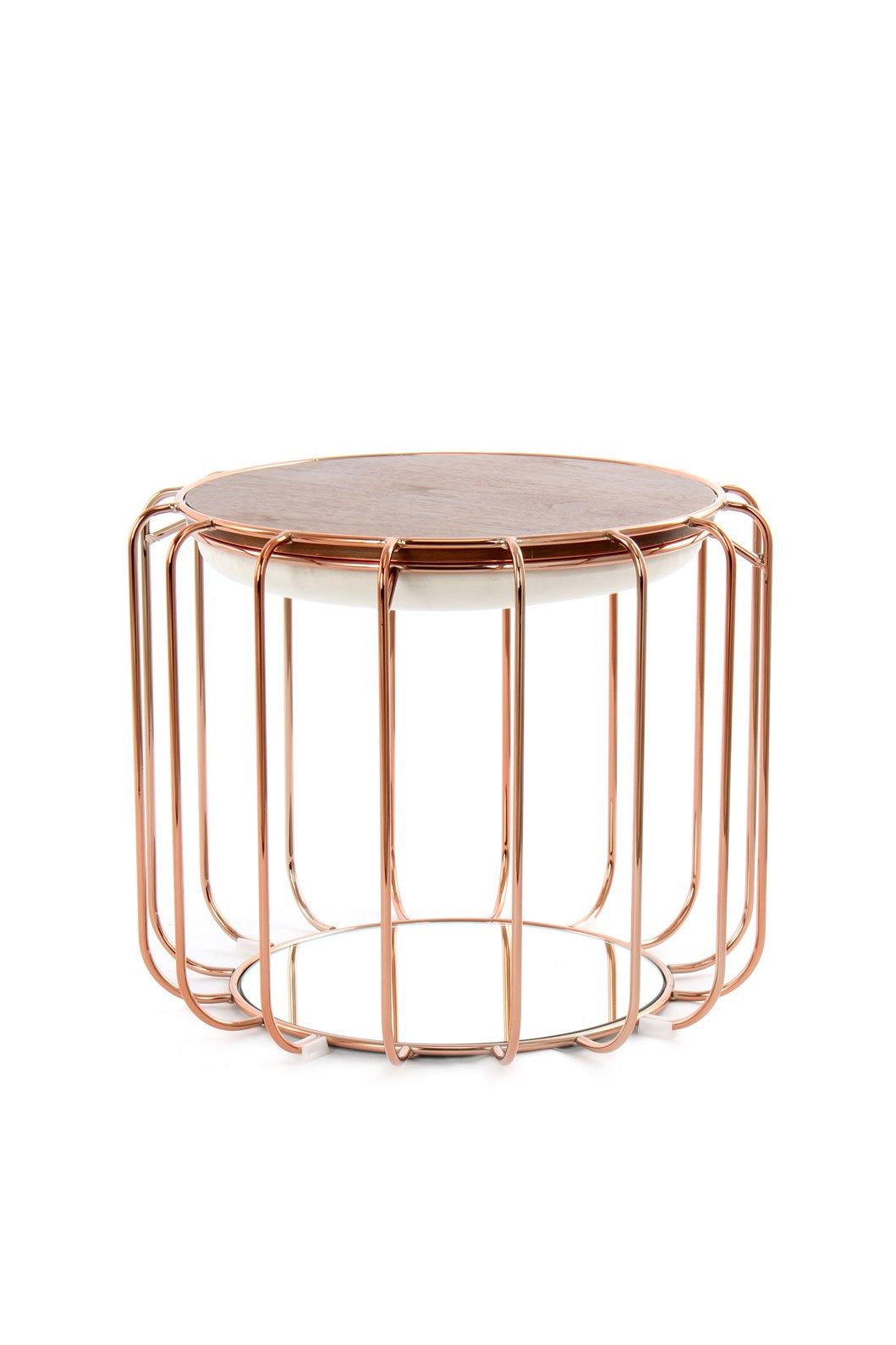 kayoom-beistelltisch-pouf-comfortable-110-2-in-1-metallgestell-spiegelglas image 4