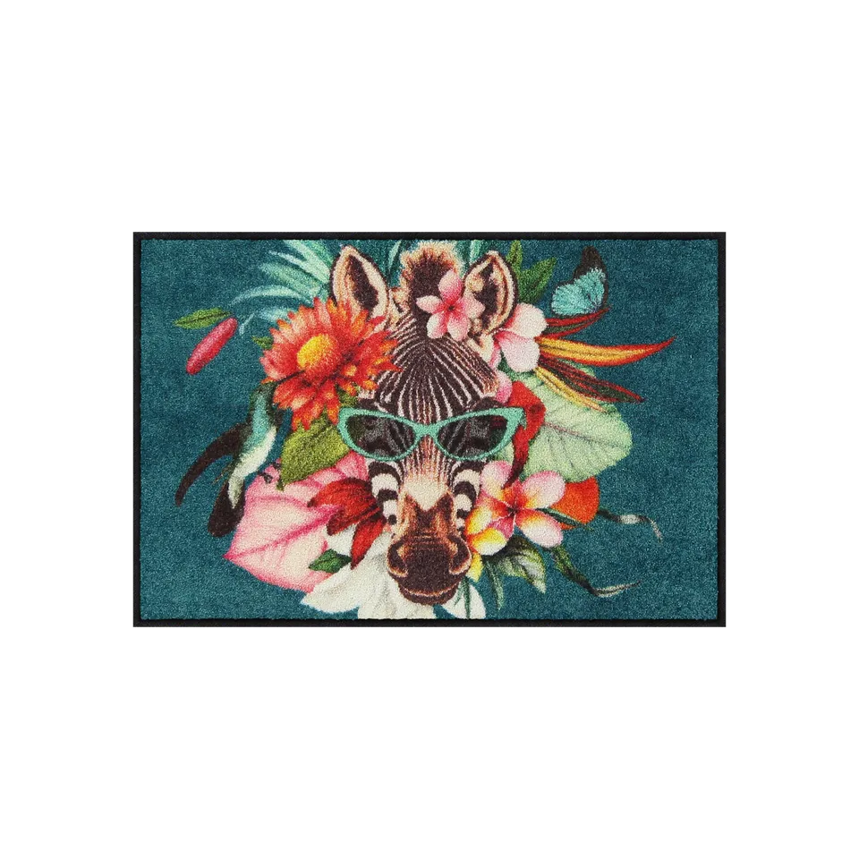 salonloewe-funky-ziggy-eingangsmatte-50-x-75-cm-schmutzfangmatte-im-designlook image 1
