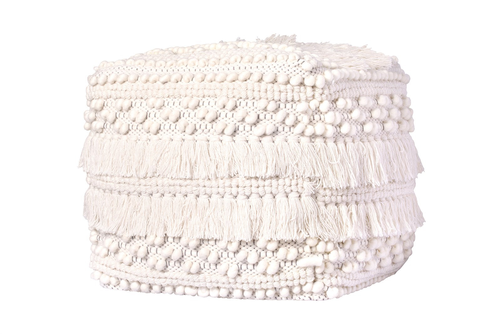 kayoom-bohist-325-pouf-boho-style-hocker-mit-fransen-quasten image 8
