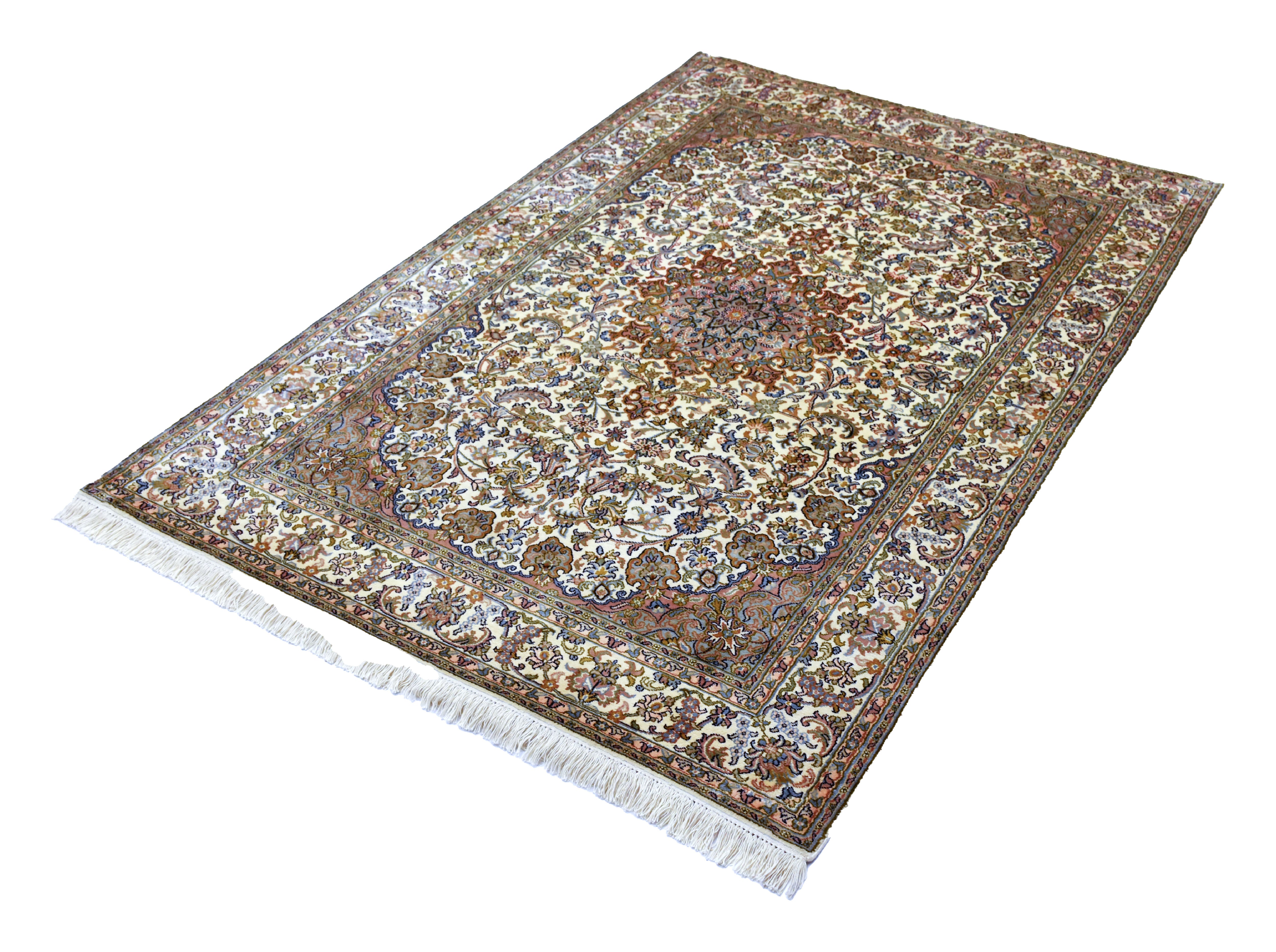 kayoom-kashan-12489-multi-handgewebter-orientteppich-125-cm-x-182-cm image 2