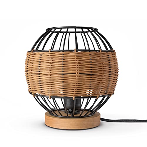 paco-home-rattan-tischleuchte-boho-typ-5-natur-20-cm-e27 image 5