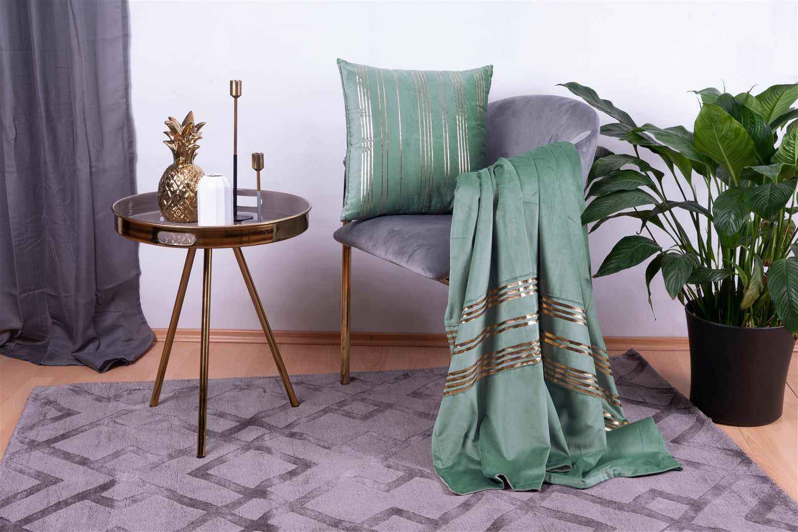 kayoom-dekokissen-decke-prisma-525-2er-set-glamour-ses-retro-muster-weiche-hapti image 8