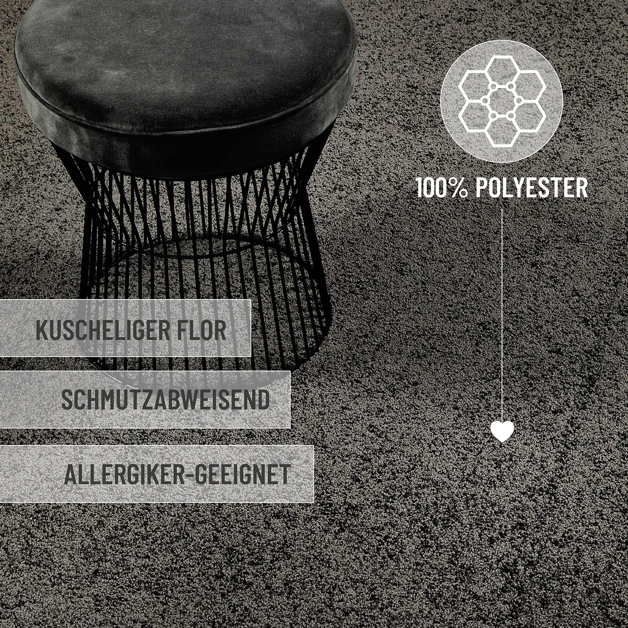 weconhome-basics-kurzflorteppich-rund-anthrazit-nova-gewebt image 7