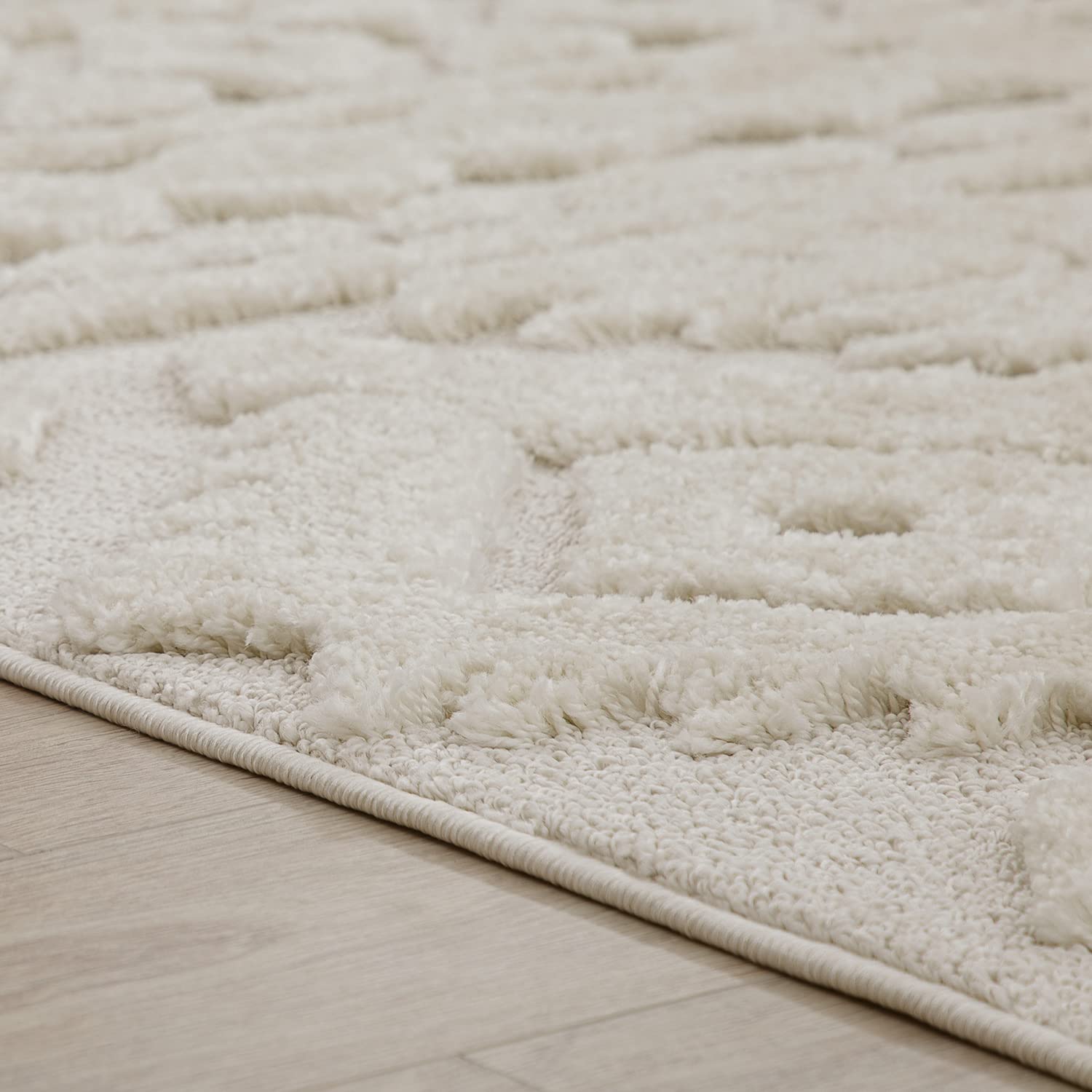 paco-home-shaggy-plus-hochflor-teppich-60x100-cm-creme-6-ethno-boho image 2