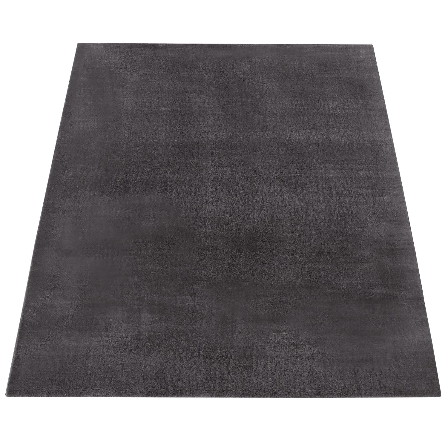 paco-home-kurzflor-teppich-einfarbig-grau-anthrazit-80x150-cm image 5