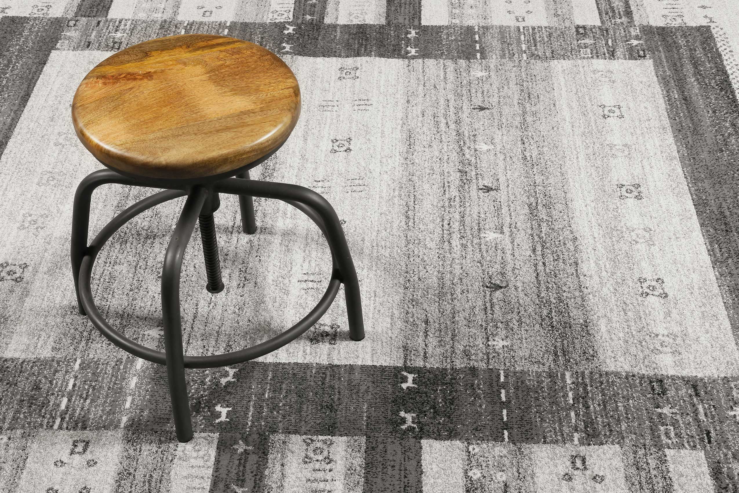 weconhome-kurzflor-teppich-igor-grau-silber-eckig-gewebt image 6