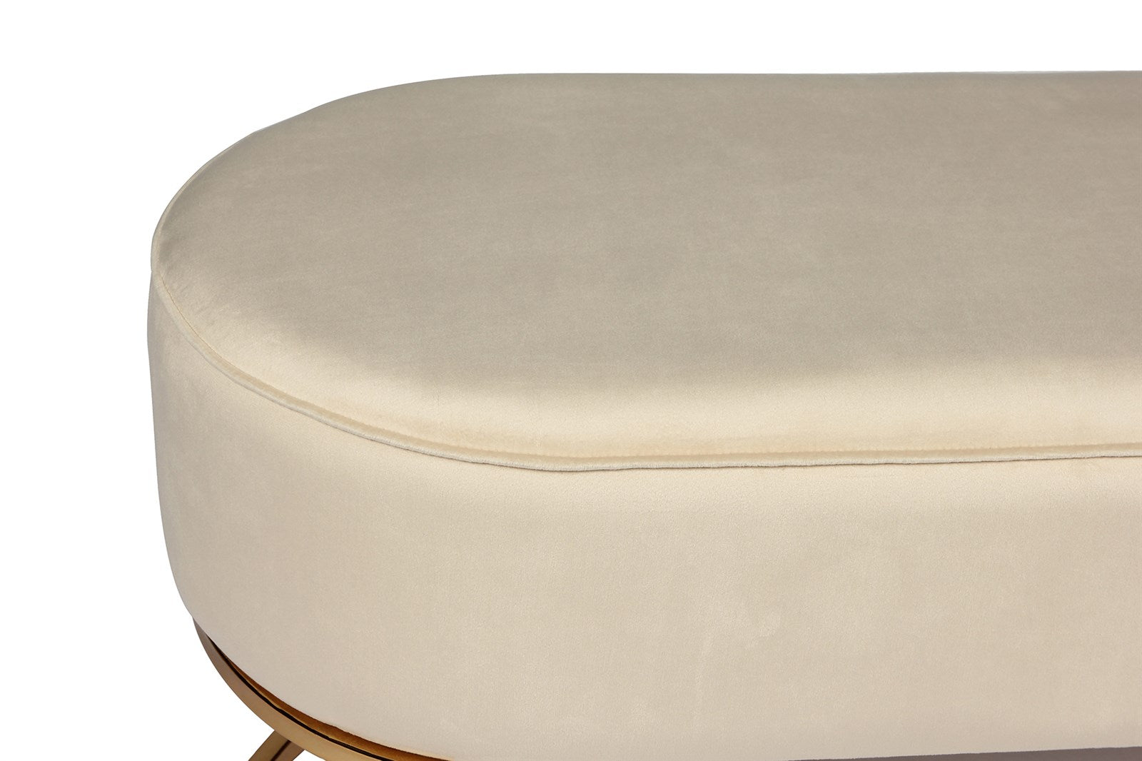 kayoom-sitzbank-athea-225-samtoptik-goldene-metallbeine-oval-elegant image 8