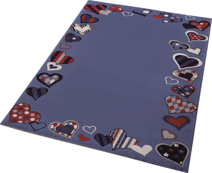 weconhome-just-hearts-kinderteppich-blau-mit-herz-bord-re-80x150-cm image 2