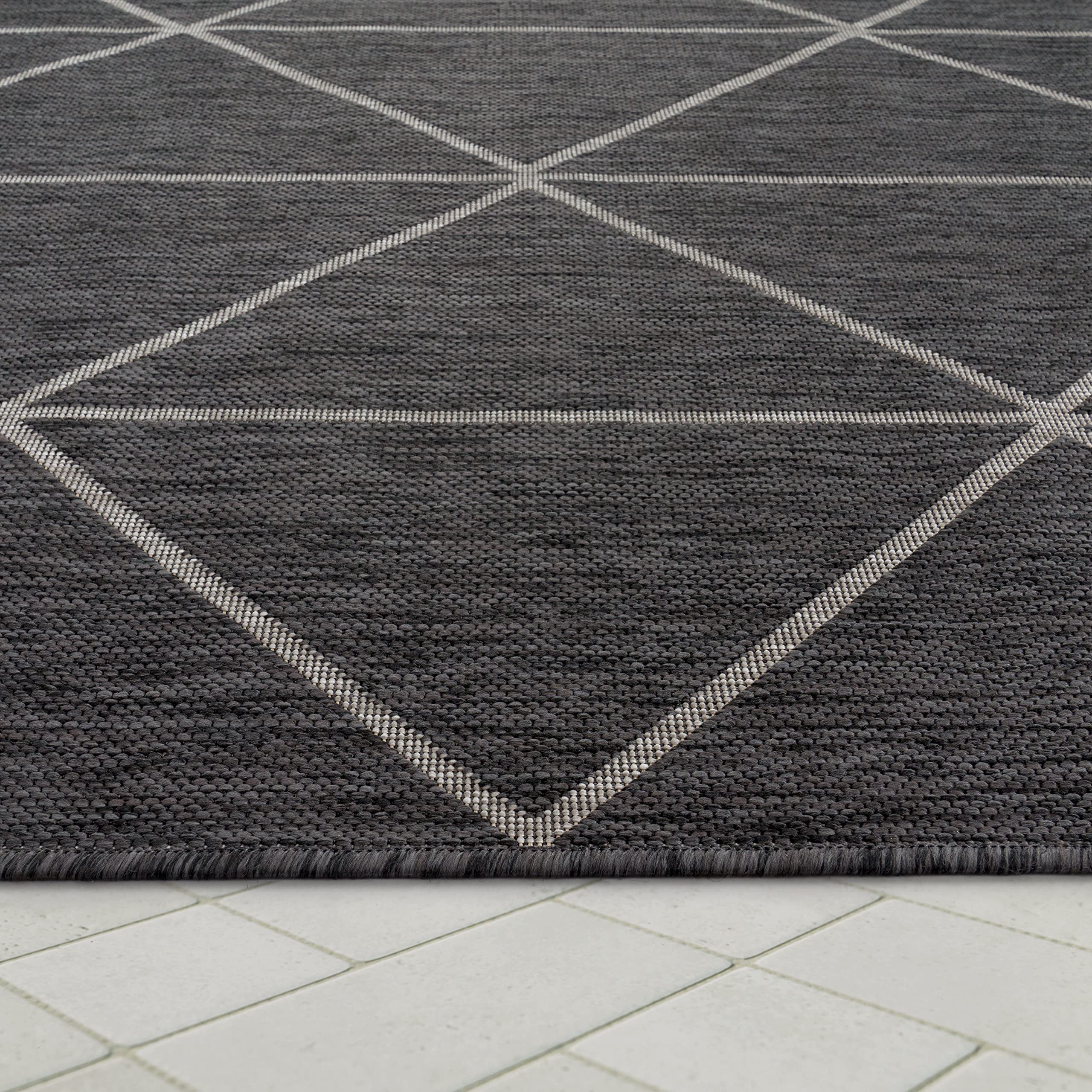 paco-home-outdoor-teppich-sisaloptik-rauten-anthrazit-200x280-cm image 3