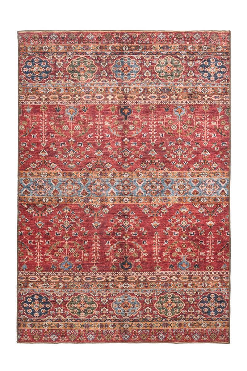 kayoom-faye-325-flachflorteppich-vintage-oriental-design-geprintet-sommerliche-f image 1