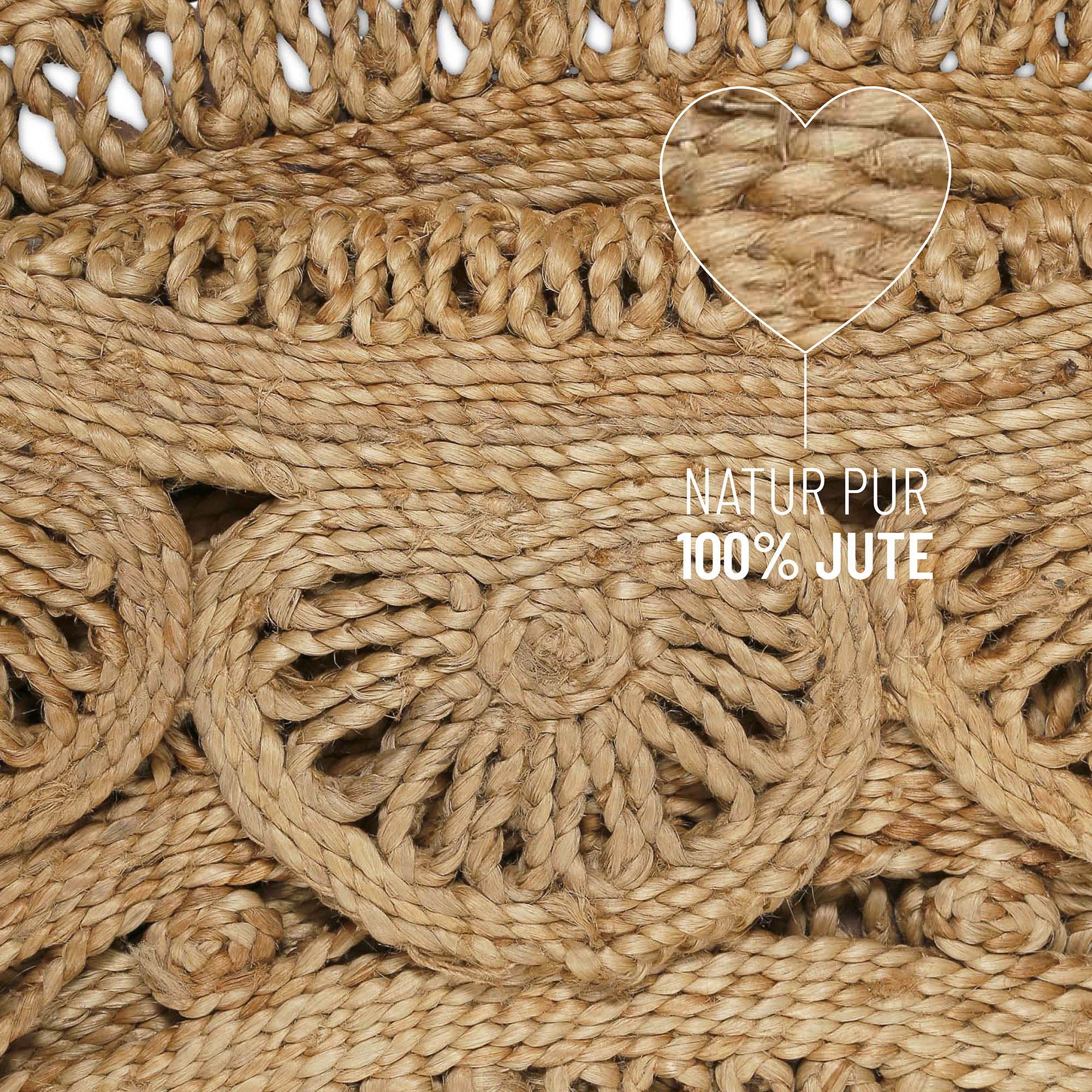 weconhome-green-looop-bloom-jute-teppich-rund-handgewebt-aus-100-reiner-jute-flo image 7