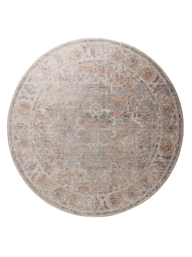 benuta-nest-teppich-anwar-grau-beige-240-cm-rund-oriental image 1