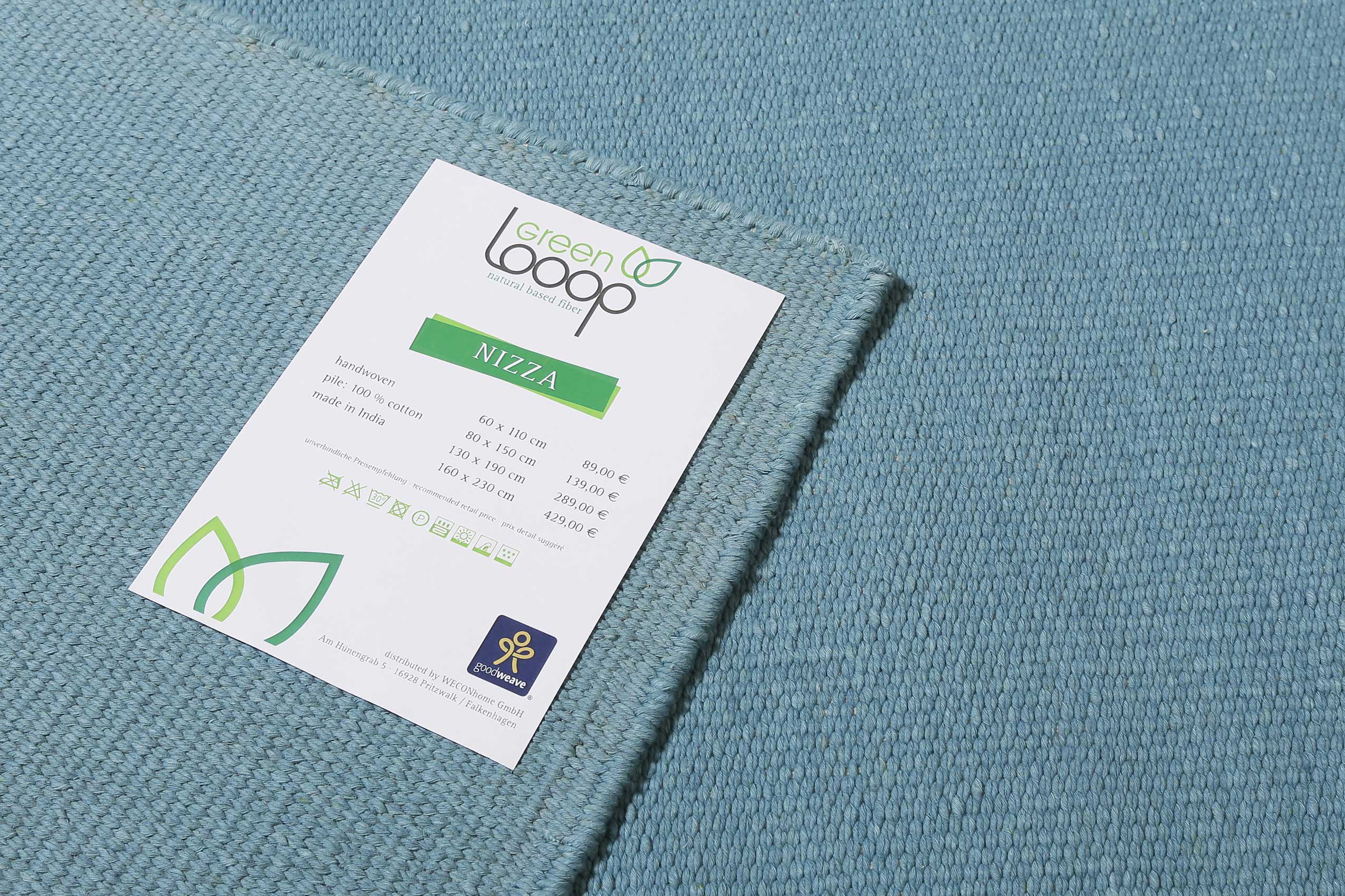 green-looop-nizza-kelim-teppich-t-rkis-aus-baumwolle-handgewebter-teppich-eckig- image 4