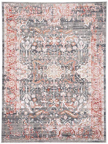 carpetfine-vintage-teppich-medina-grau-80x150-cm image 6