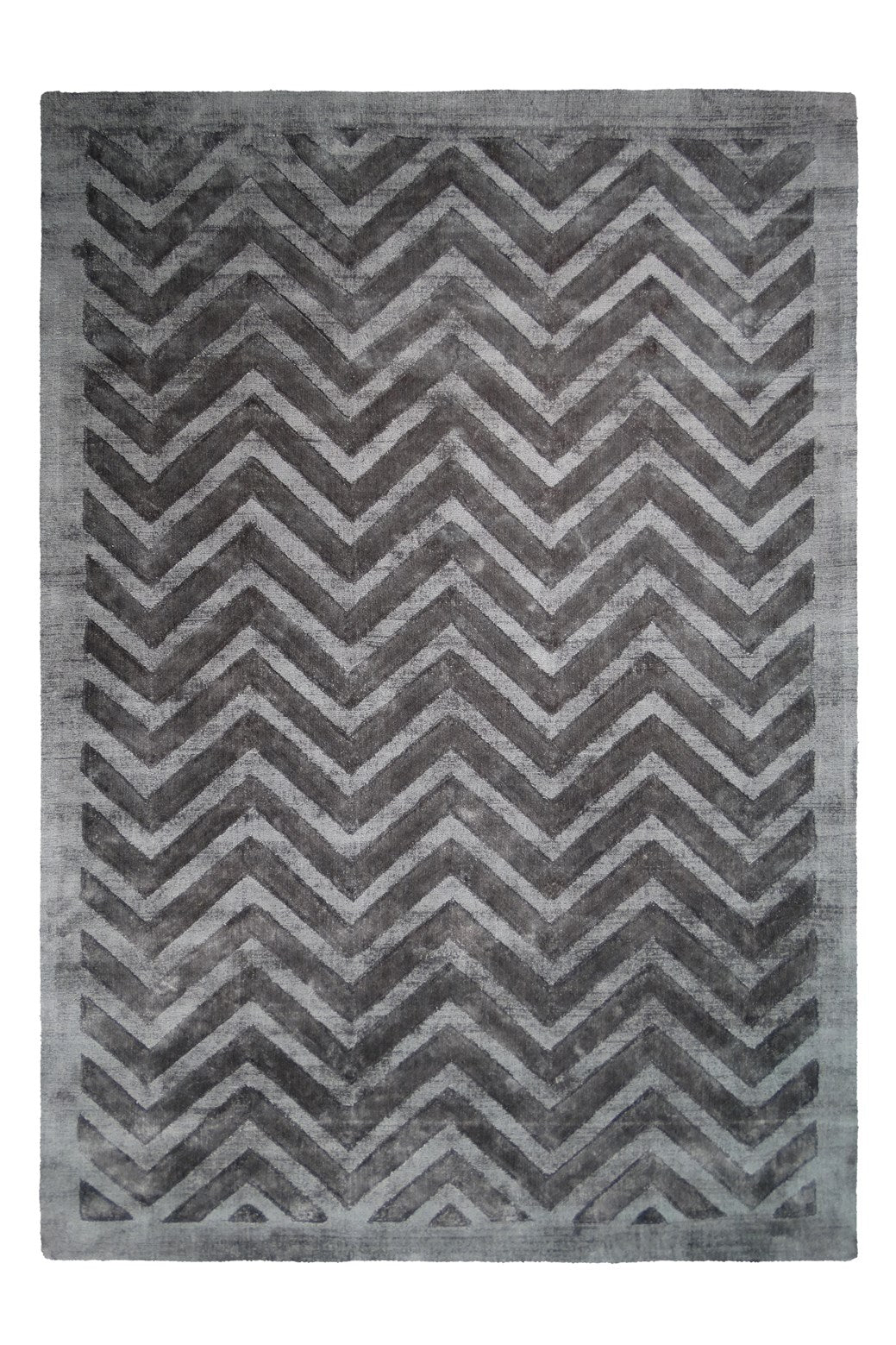 kayoom-luxury-410-kurzflorteppich-zickzack-retro image 1