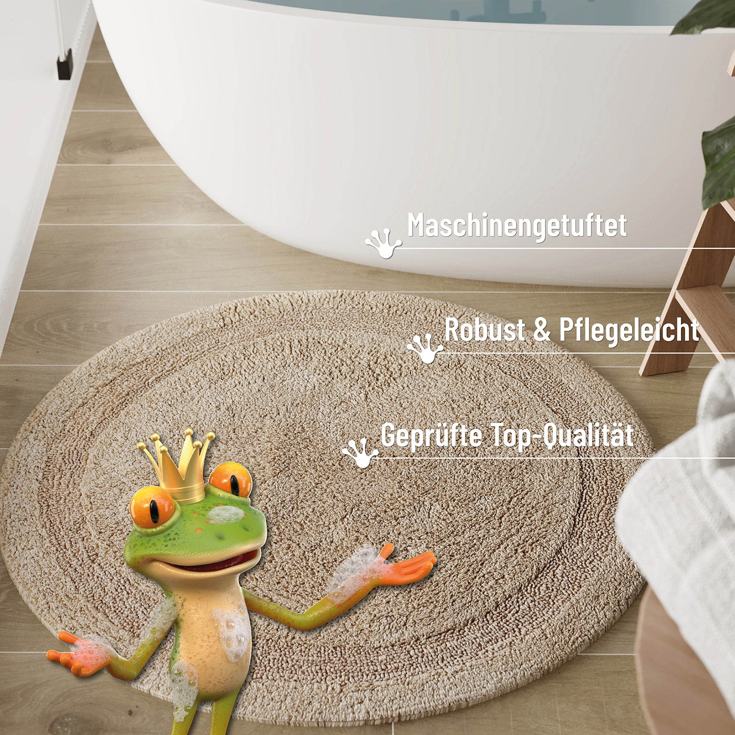 weconhome-basics-badteppich-knut-beige-100-baumwolle-20-mm-flor-getuftet-rutschh image 4