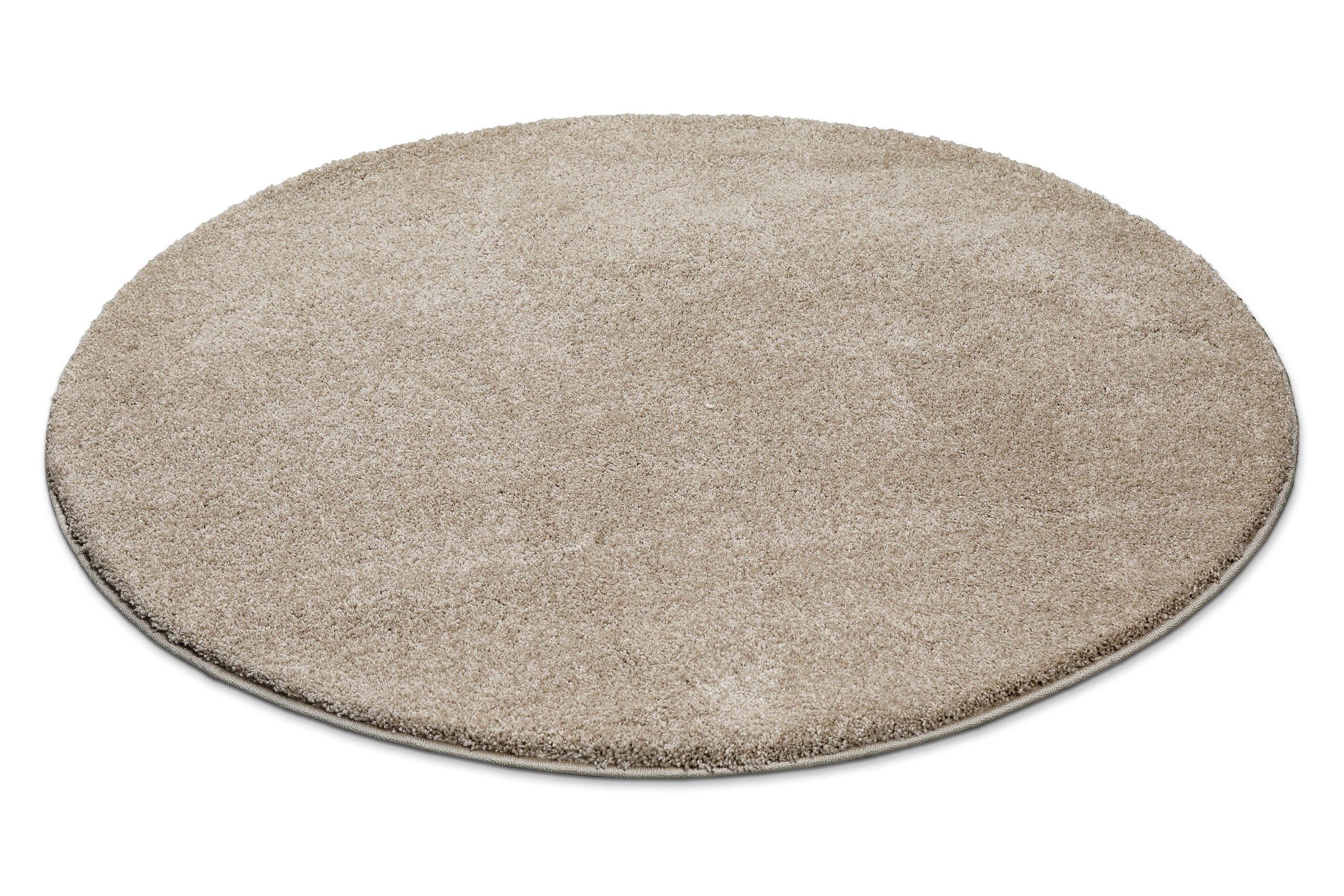 weconhome-wogh-kurzflorteppich-rund-sand-beige image 3