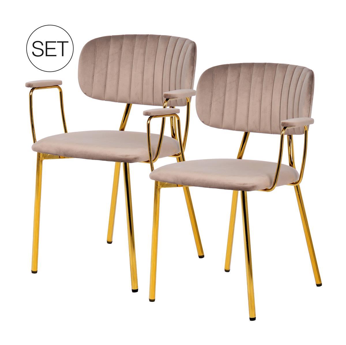 kayoom-giselle-200-2er-set-esszimmerstuhl-samt-pastell image 4