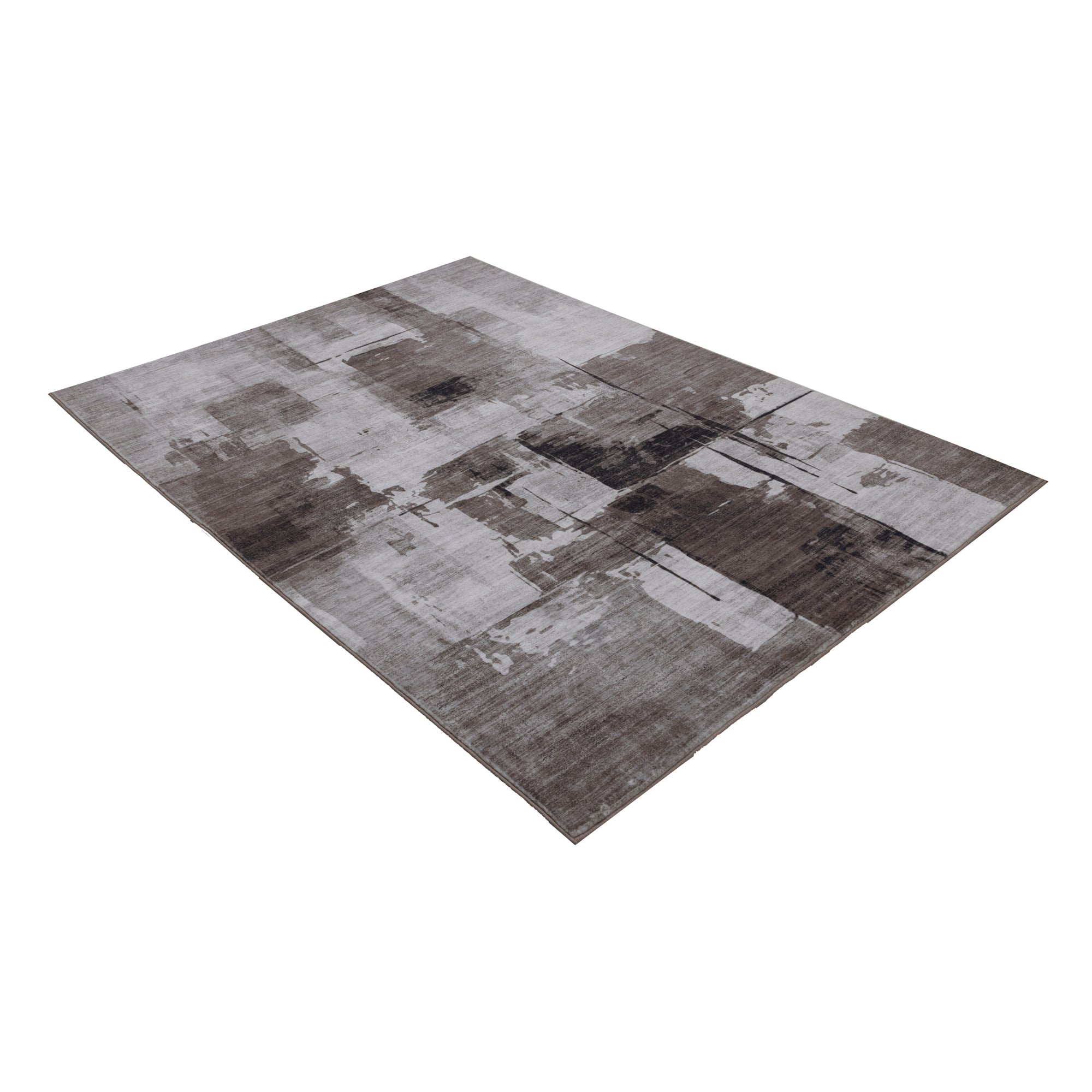 kayoom-elegantica-325-kurzflorteppich-9-mm-flor-polyester-grau-taupe-terrakotta image 8