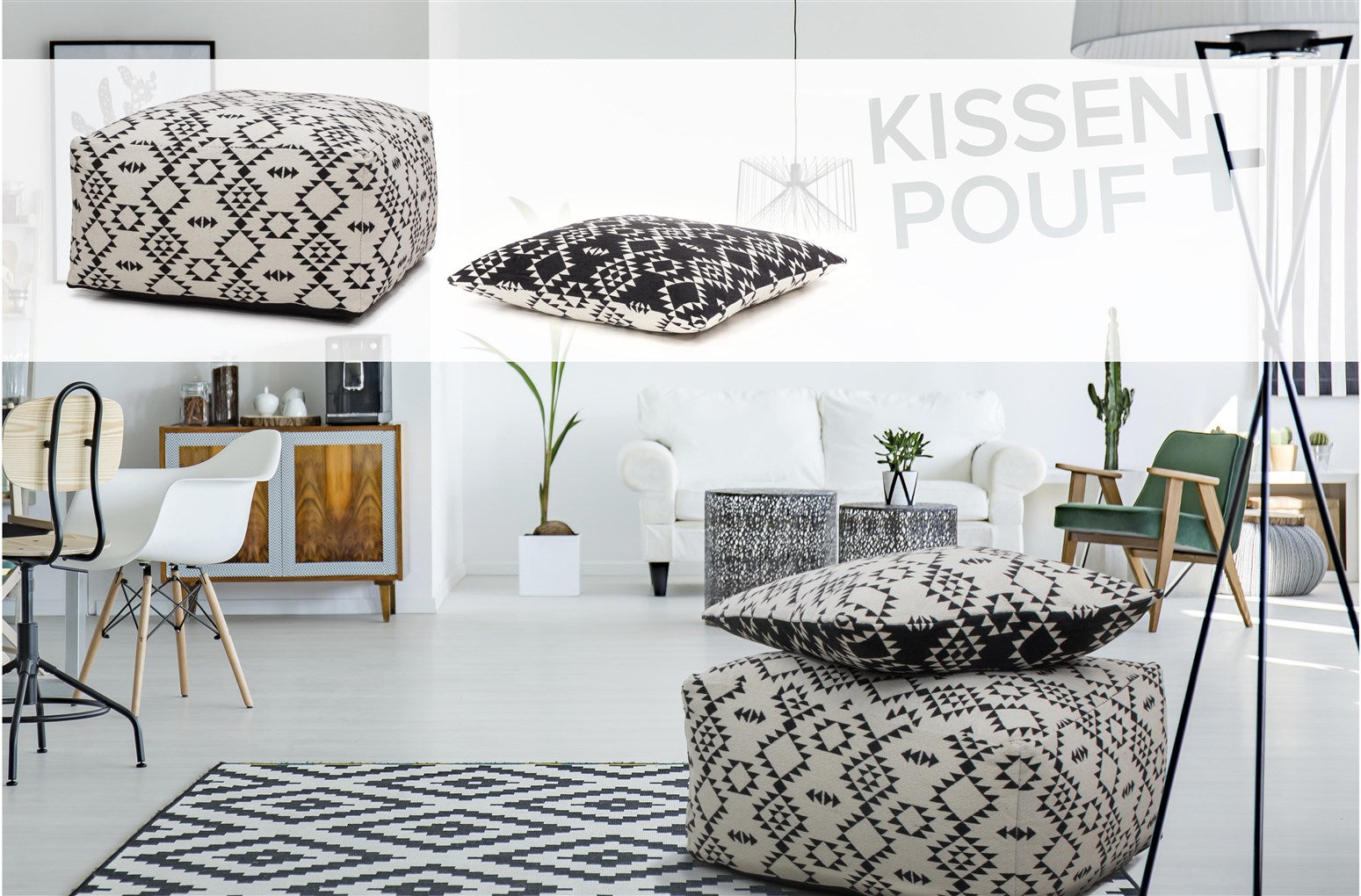 kayoom-unwind-pouf-sitzkissen-set-160-2-teilig-anthrazit-taupe image 3