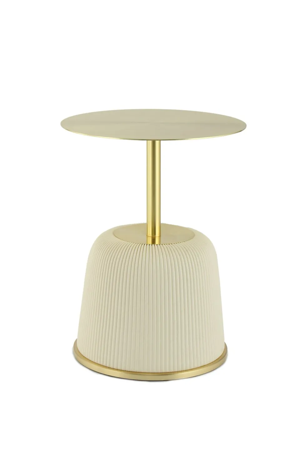kayoom-beistelltisch-jokai-325-designertisch-mit-eisengestell-und-samt-pu-bezug image 1