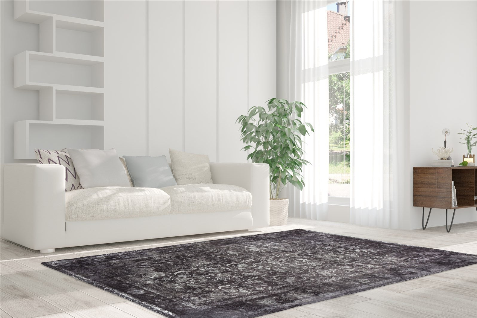 kayoom-vintage-8404-kurzflorteppich-im-vintage-stil image 2