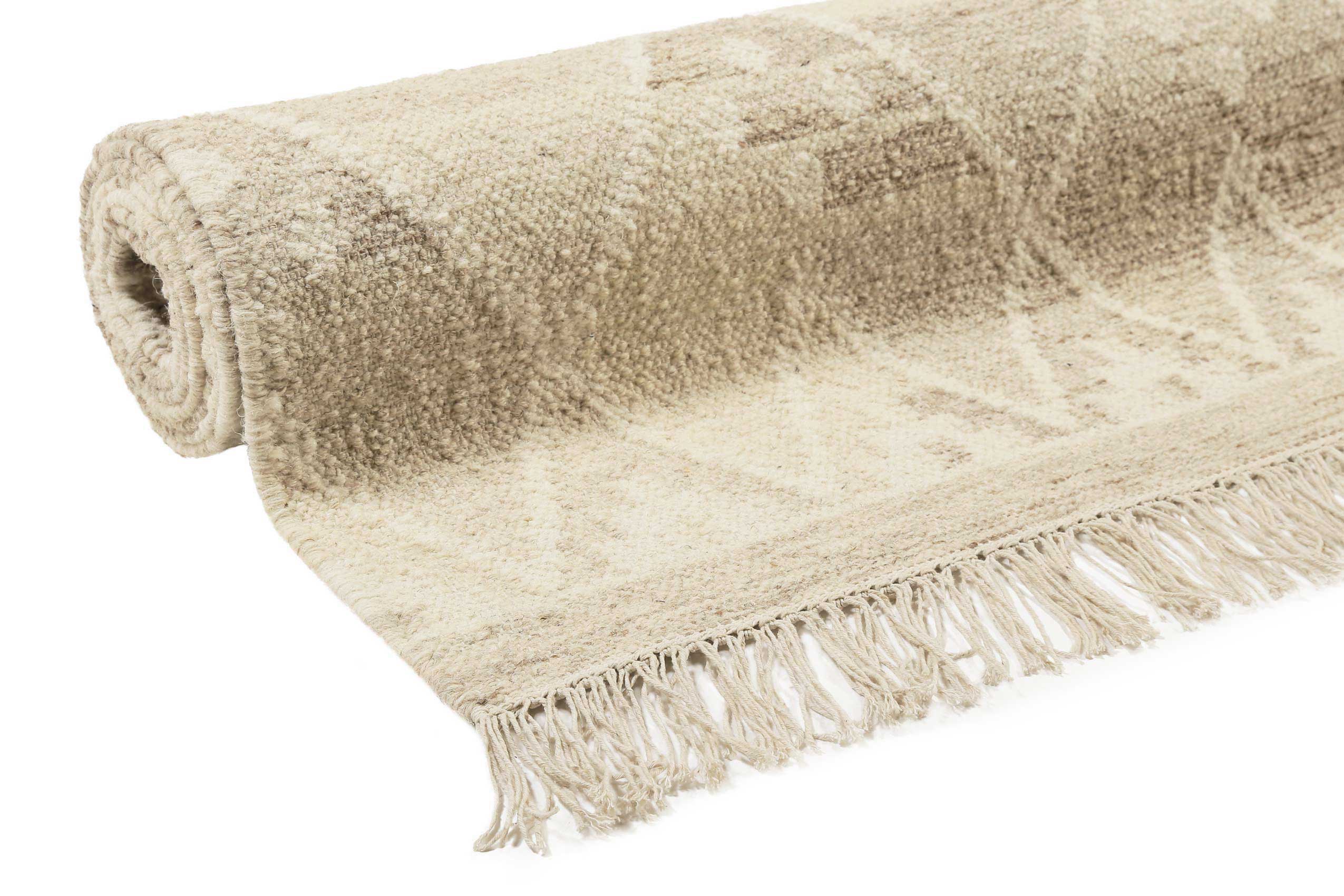 weconhome-green-looop-kelim-vermont-beige-braun-meliert-wolle image 8