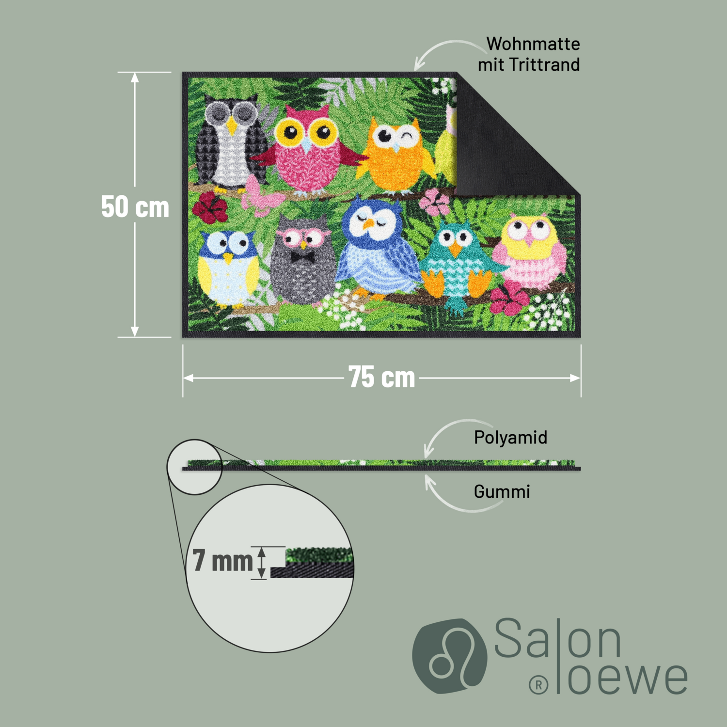 salonloewe-dschungeleulen-eingangsmatte-50-x-75-cm image 4