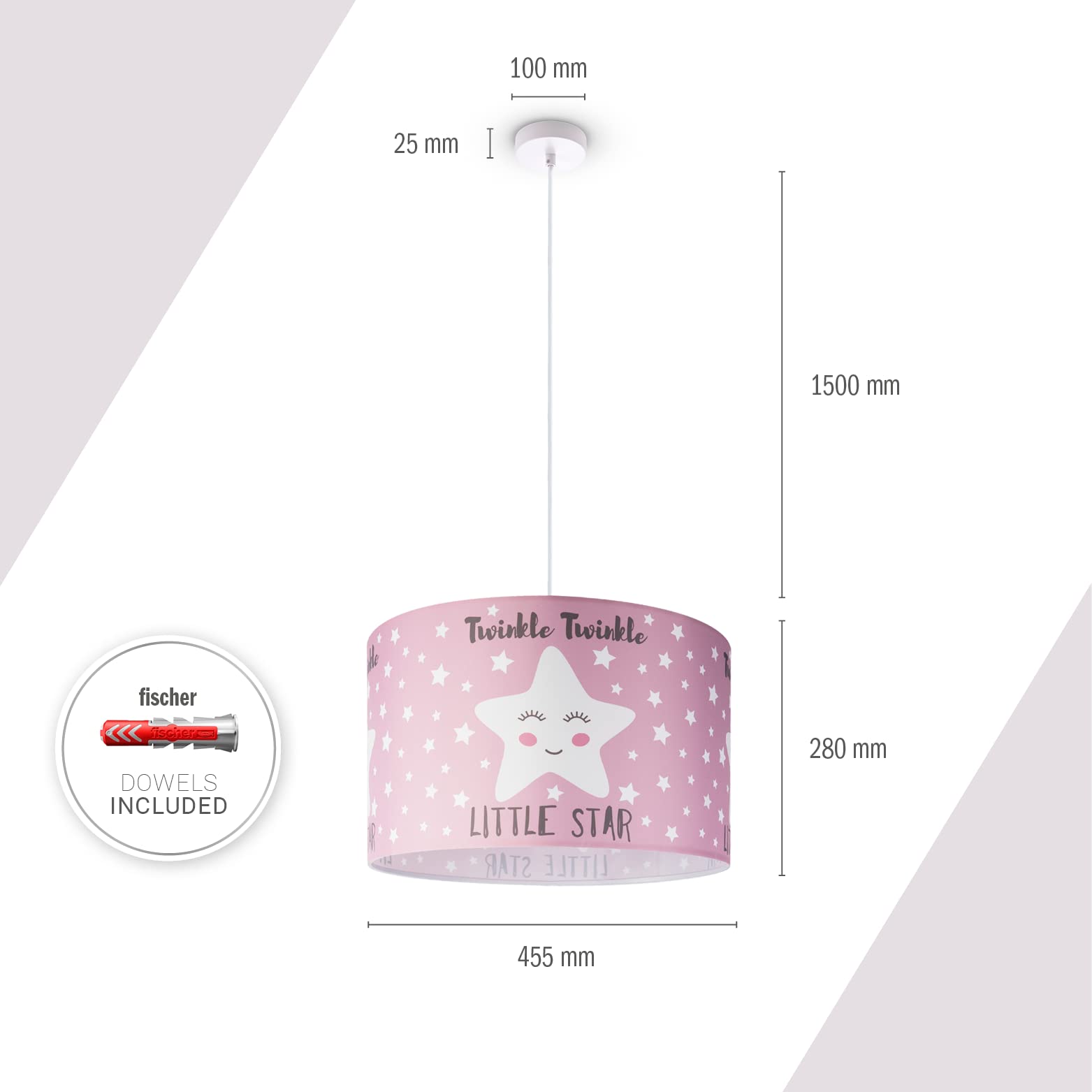 paco-home-pendellampe-kinderzimmer-e27-wolken-sterne-himmel-stoffschirm image 3