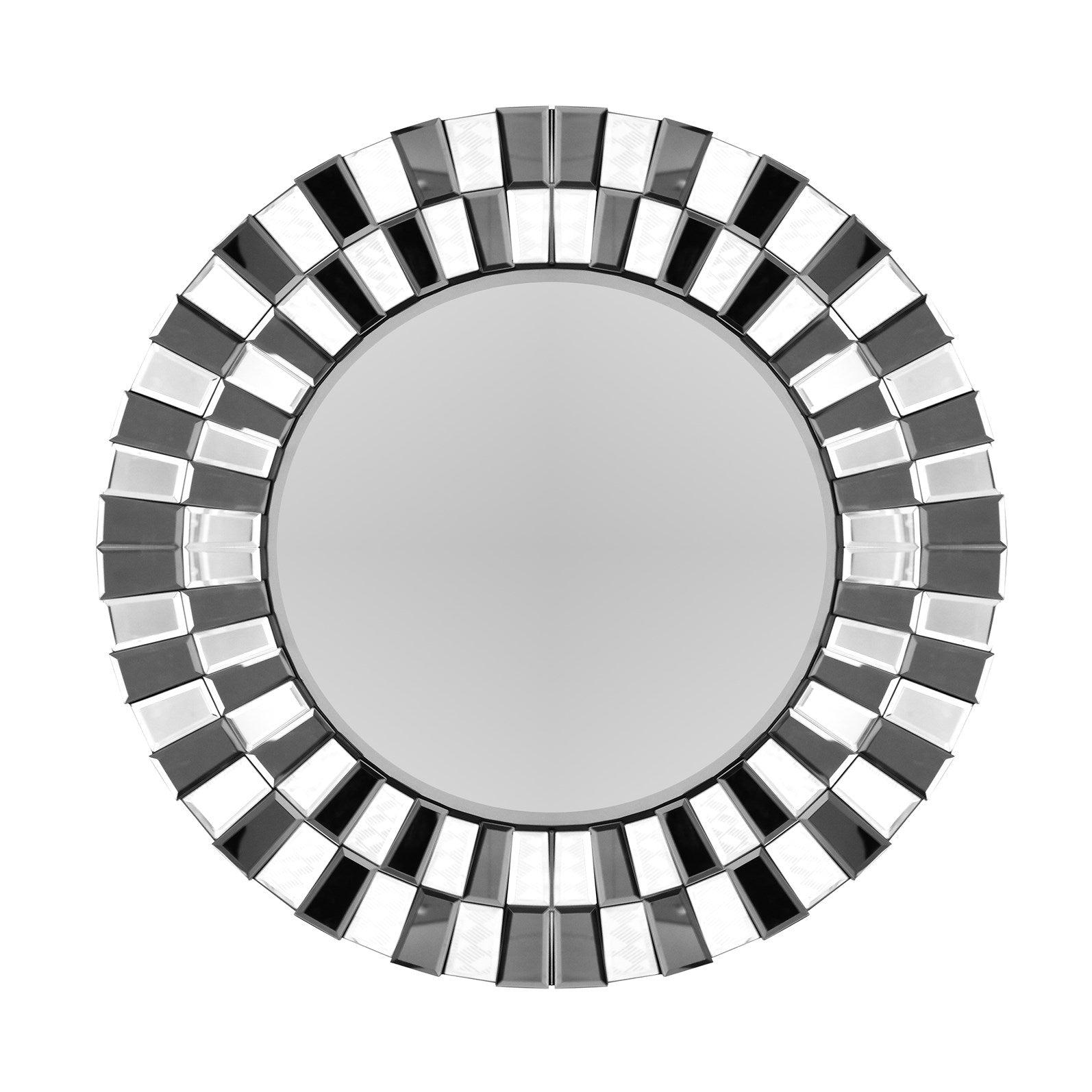 kayoom-wandspiegel-horus-425-silber-rund-90-cm-durchmesser image 1