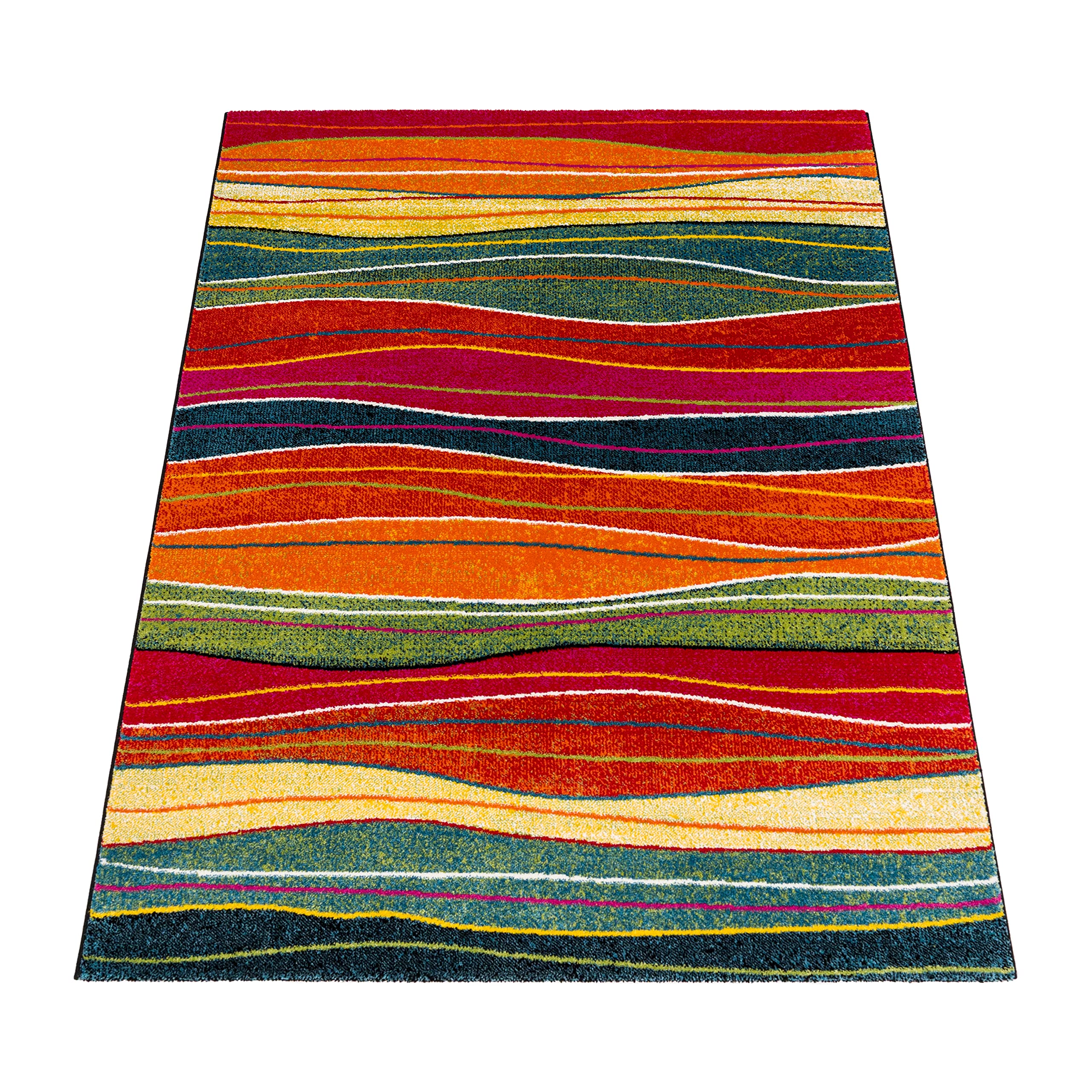 paco-home-kurzflor-teppich-modern-vintage-bunt-120x170-cm-abstrakte-muster-polyp image 5