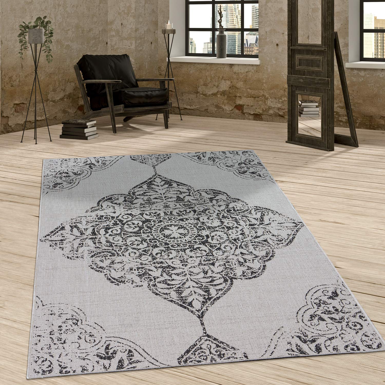 paco-home-in-outdoor-teppich-vintage-orientalisch-80x150-cm-grau image 1