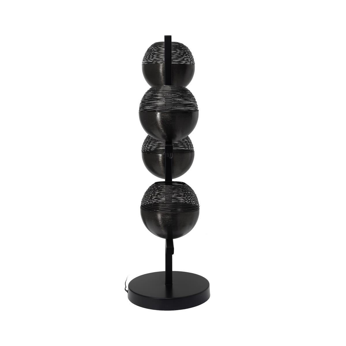 kayoom-stehlampe-eclipse-125-schwarze-design-stehlampe-im-kugel-design-92-cm-hoc image 4