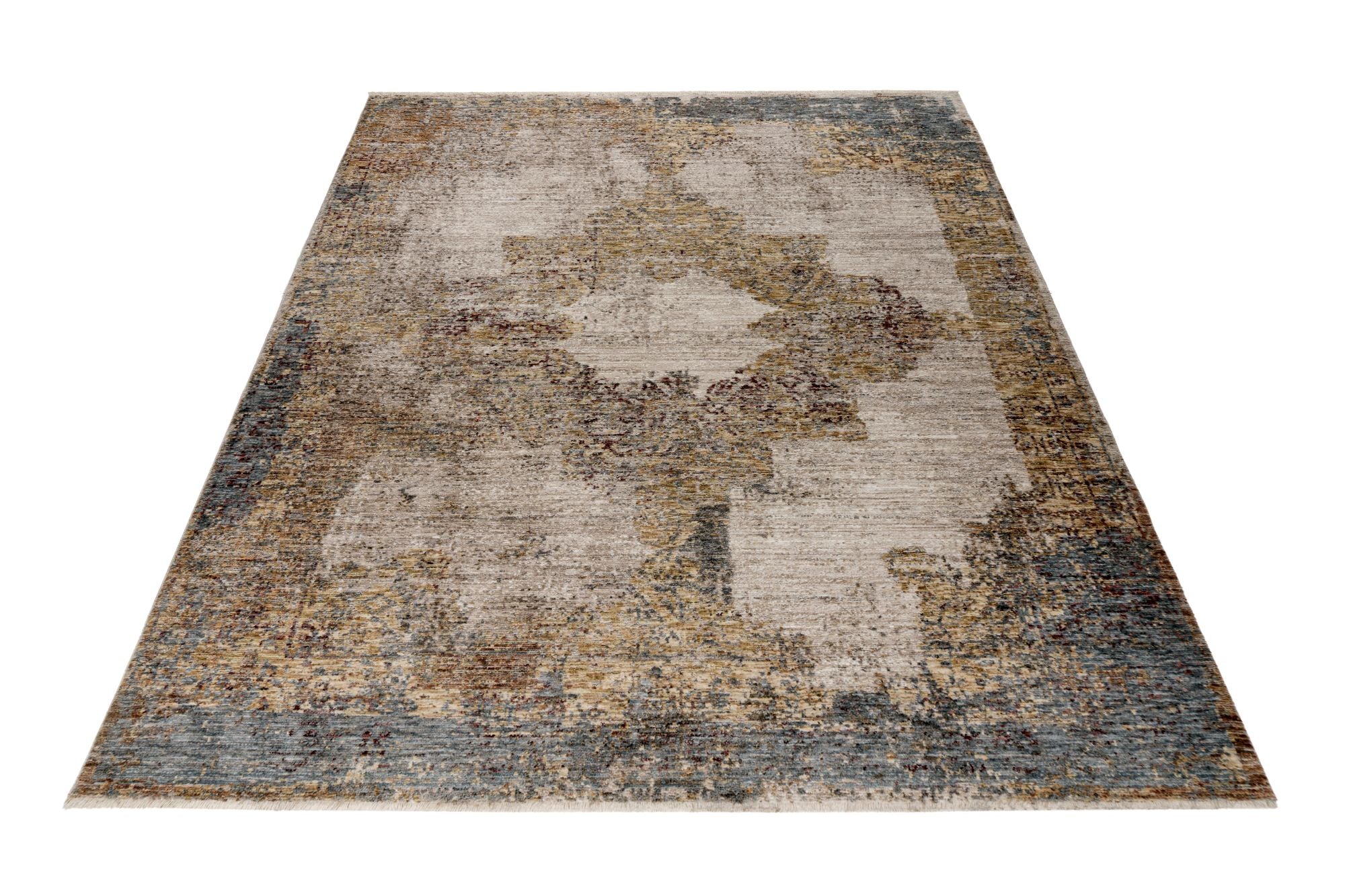 kayoom-pono-722-moderner-kurzflor-teppich-in-multicolor-8-mm-florh-he-maschineng image 3