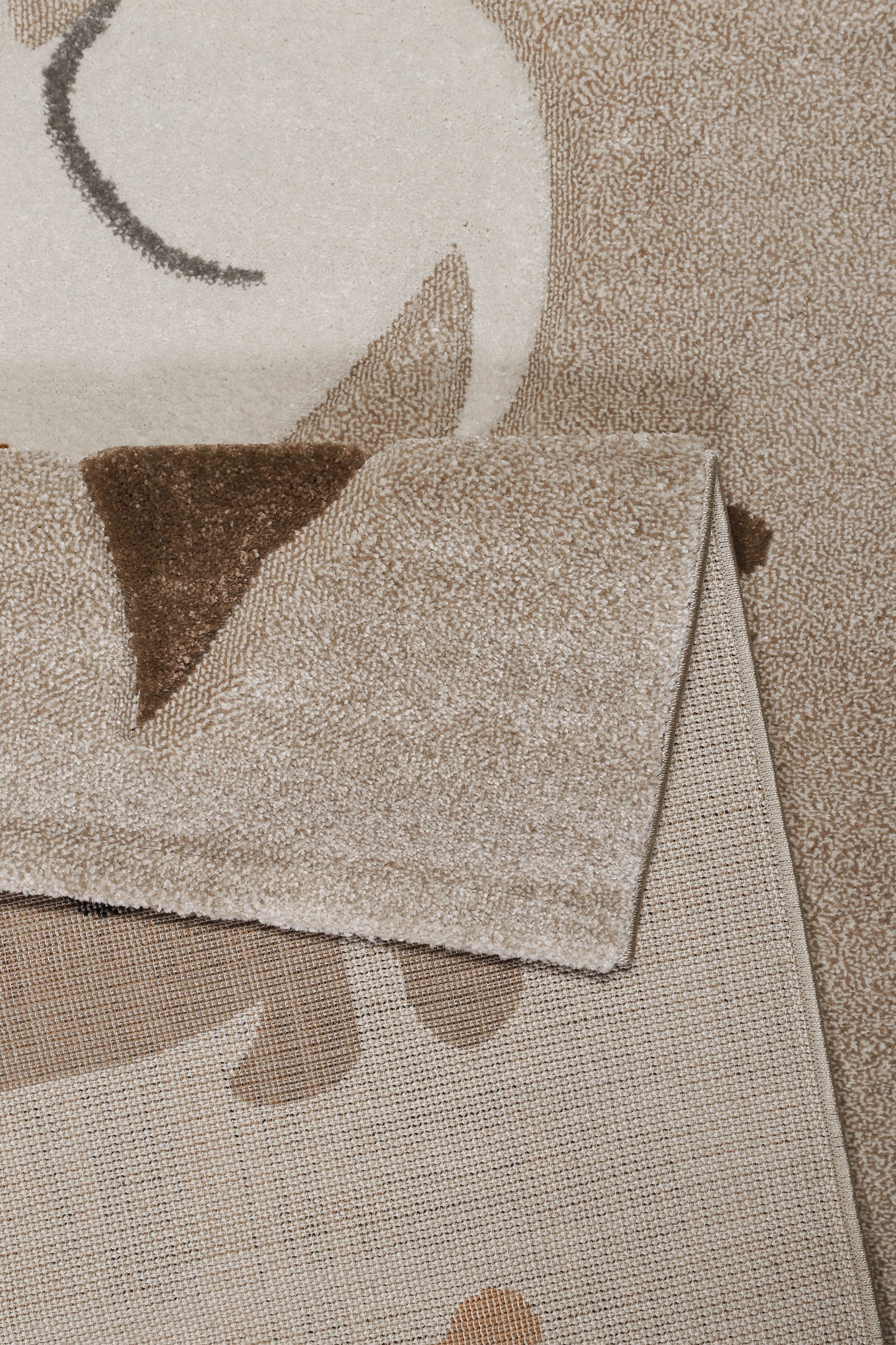 weconhome-smart-kids-kinderteppich-rocky-friends-sand-beige-meliert image 4