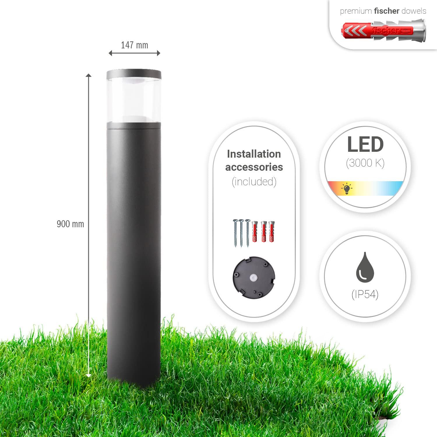 paco-home-led-outdoor-pollerleuchte-typ-3-led-90-cm-anthrazit image 5
