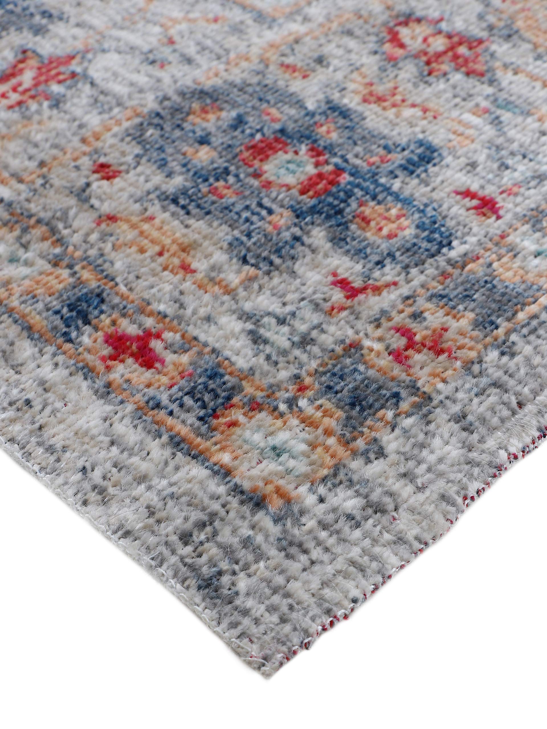 carpetfine-flachgewebeteppich-flori-hellgrau-120x170-cm-moderner-vintage-look-te image 4