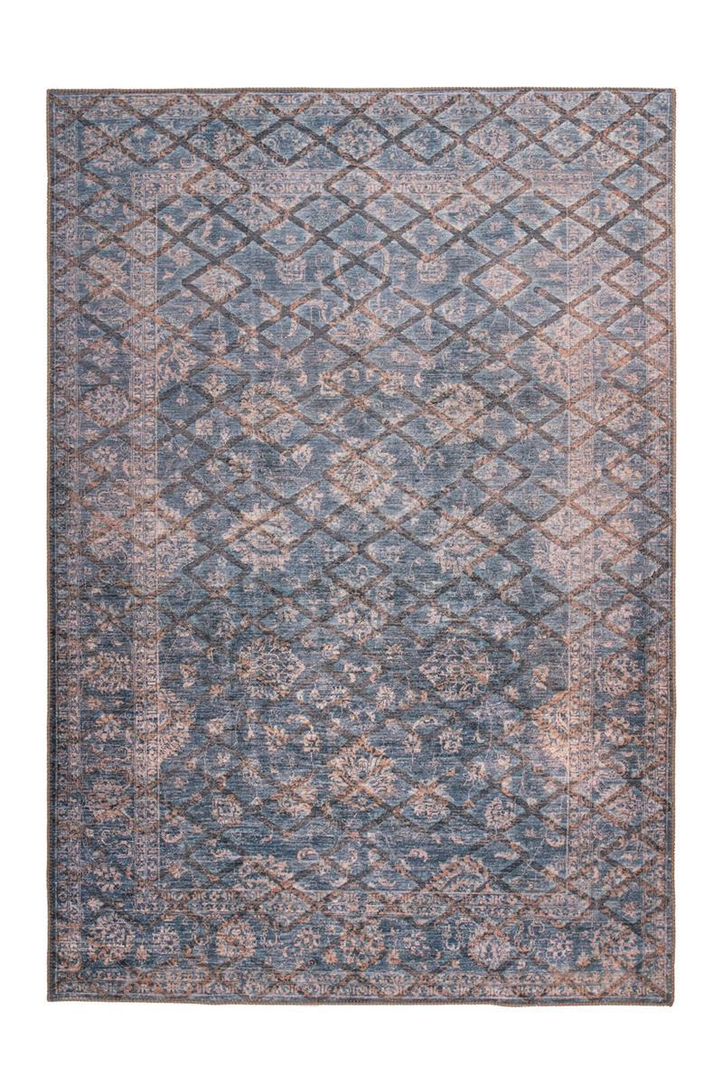 kayoom-antique-225-relief-flachflorteppich-pflegeleicht-vintage image 1