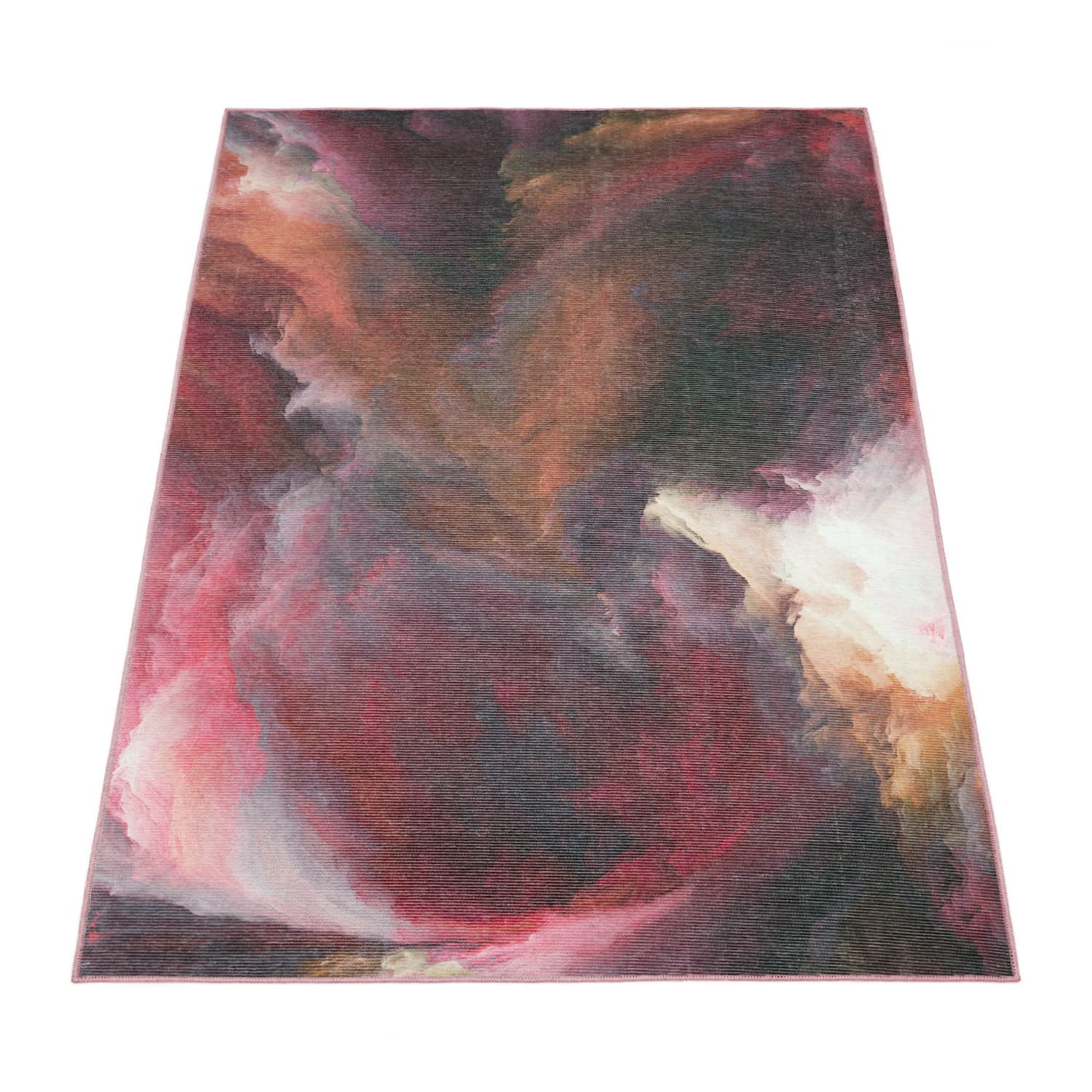 paco-home-waschbarer-teppich-flachgewebe-abstrakt-farbverlauf-60x100-cm-bunt-2 image 5